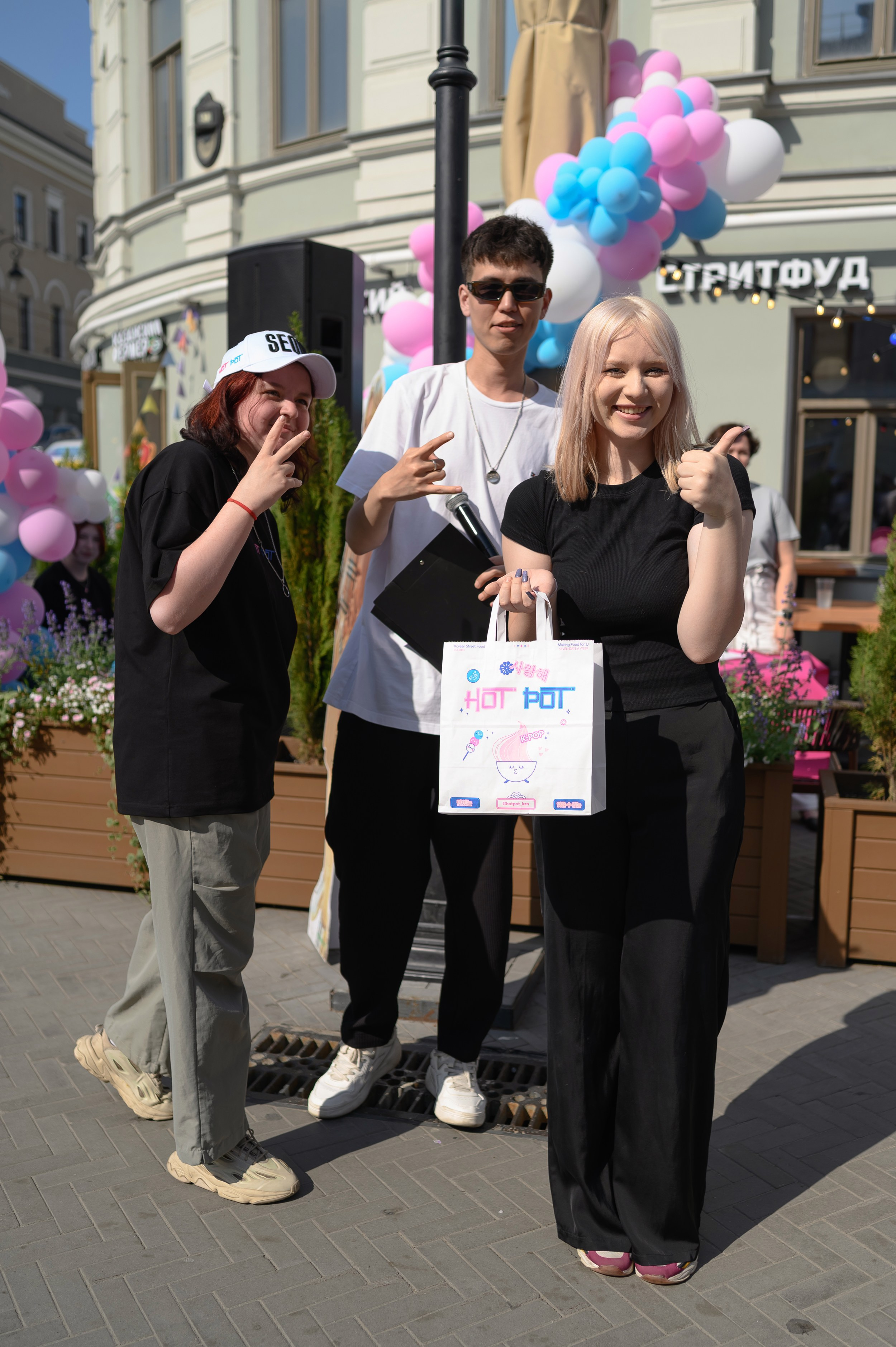 Фотосъёмка дня рождения ресторана корейского стритфуда «HOT POT» в Казани