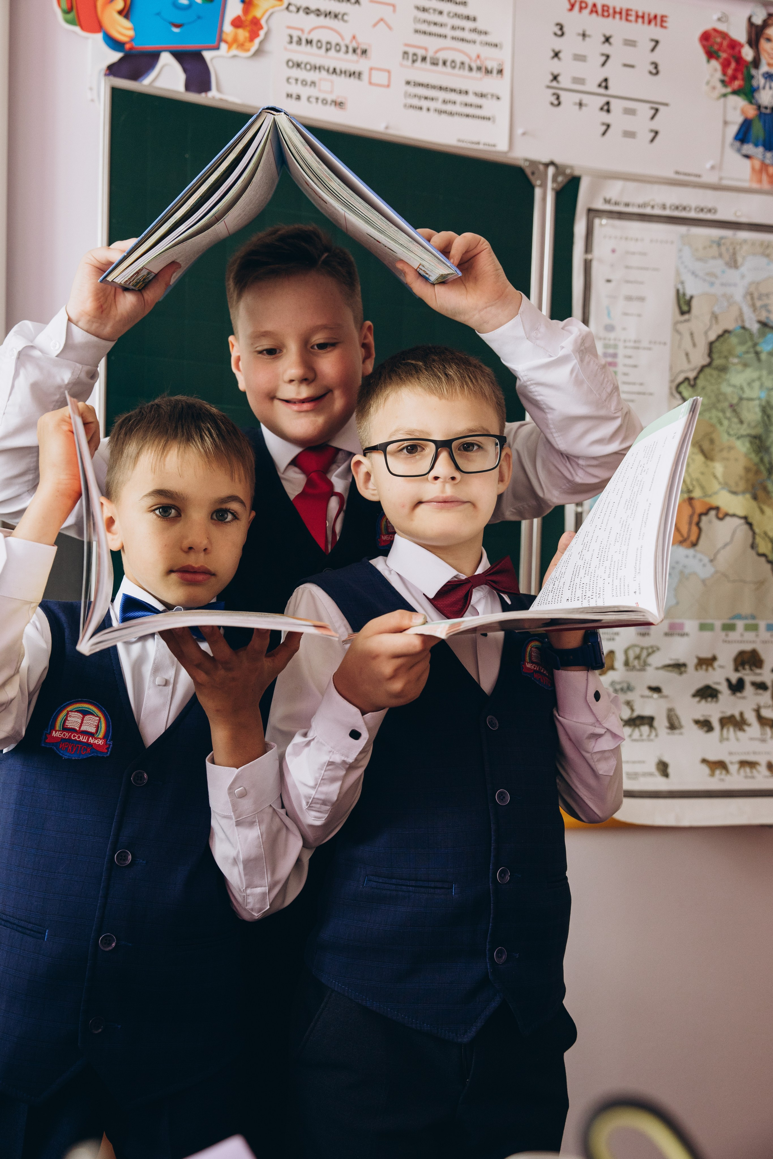 В школе. Свадебный, семейный фотограф в Иркутске Светлана Макаричева