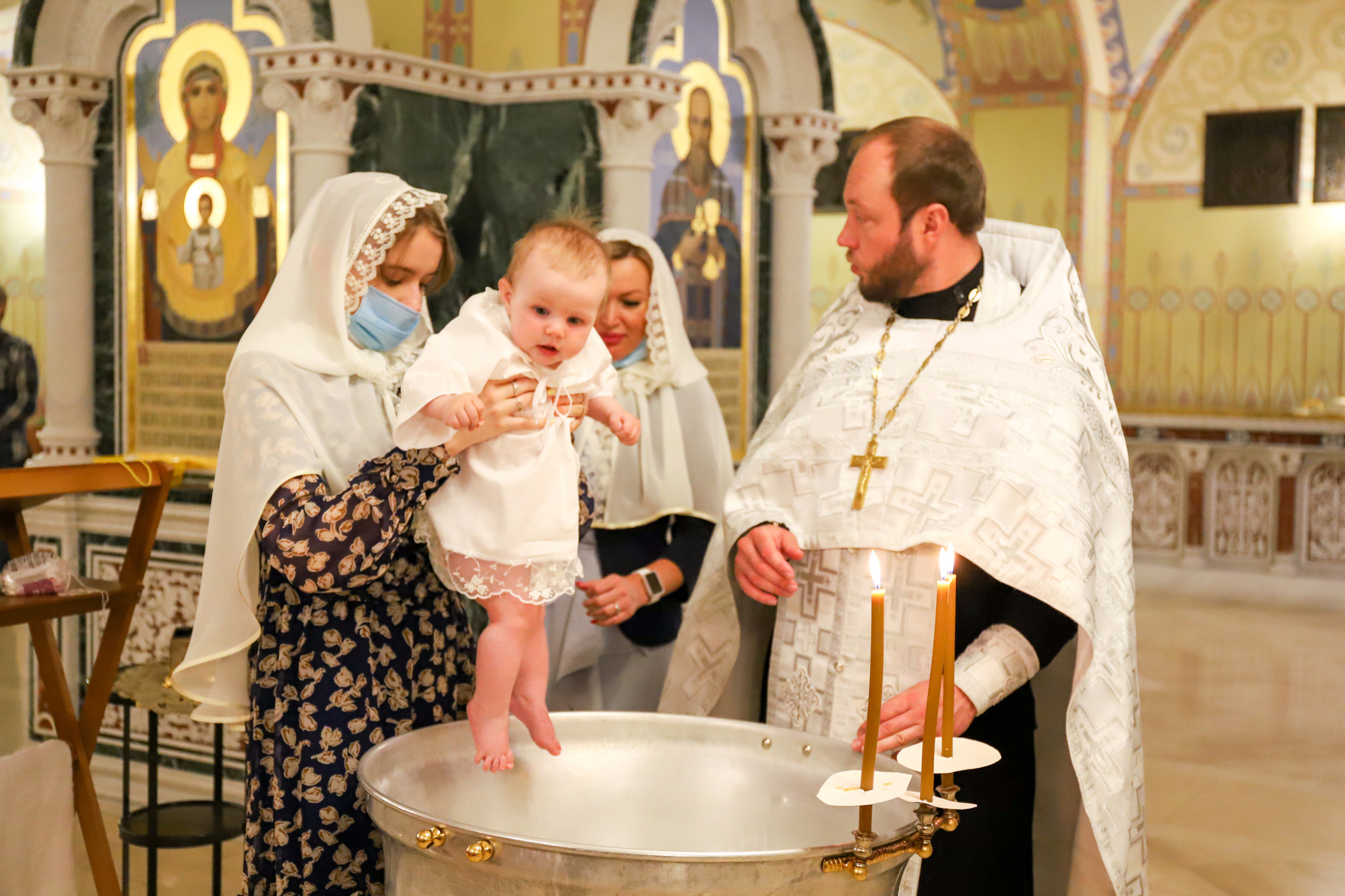 Крещение маленькой Арианы. Фотограф в Санкт-Петербурге Наталья Брилькова