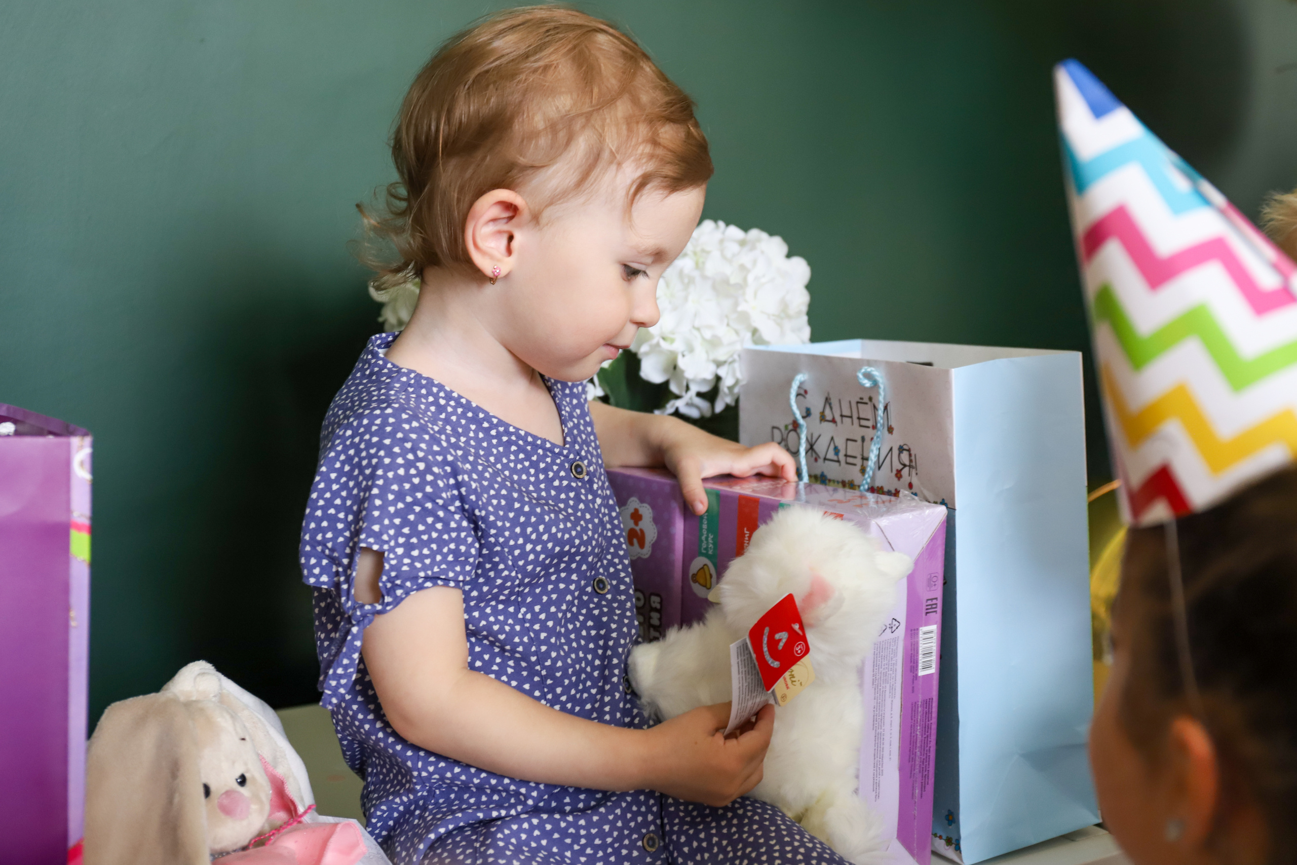 Фотосъемка дня рождения маленькой Викуси. Фотограф в Санкт-Петербурге Наталья Брилькова