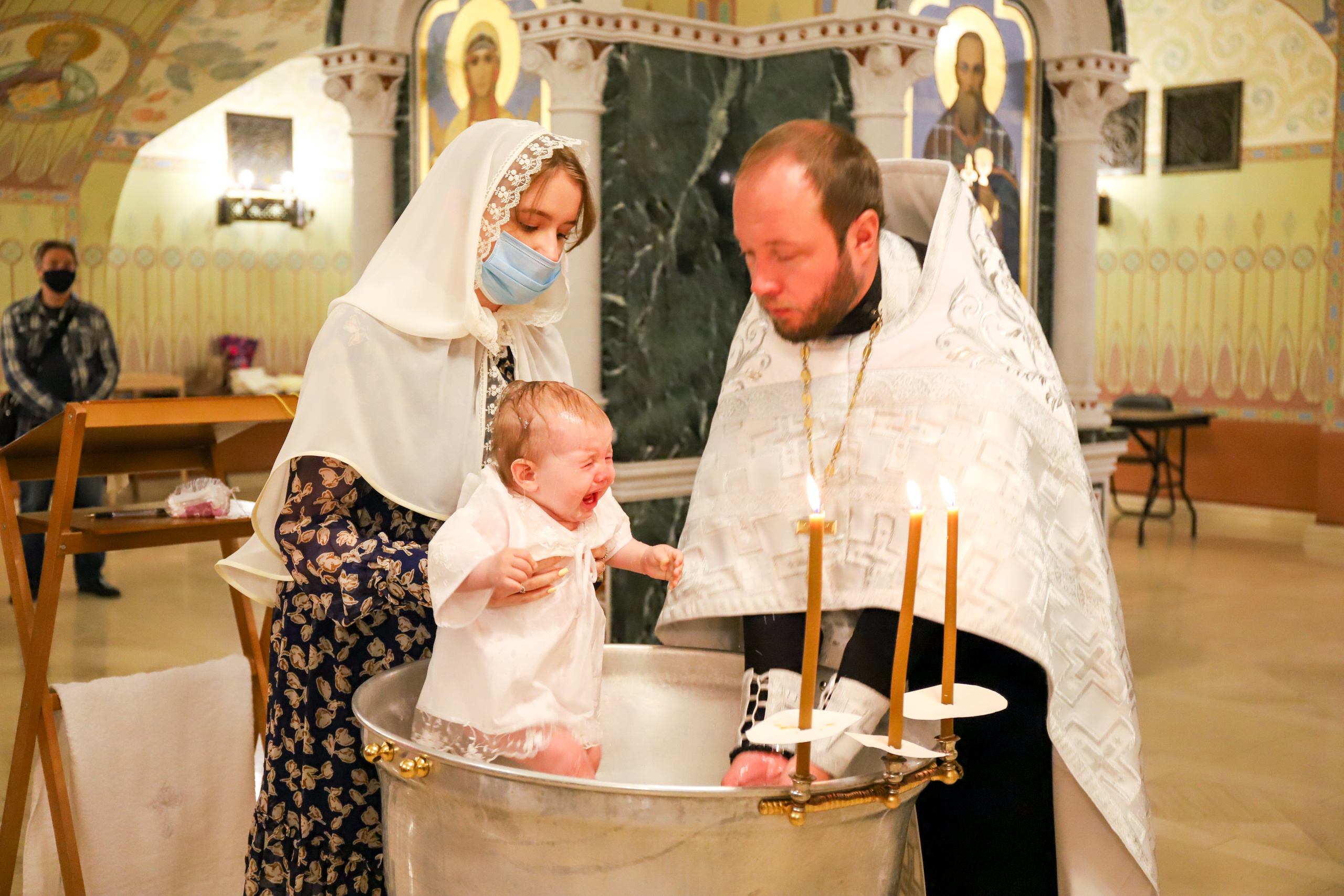 Крещение маленькой Арианы. Фотограф в Санкт-Петербурге Наталья Брилькова