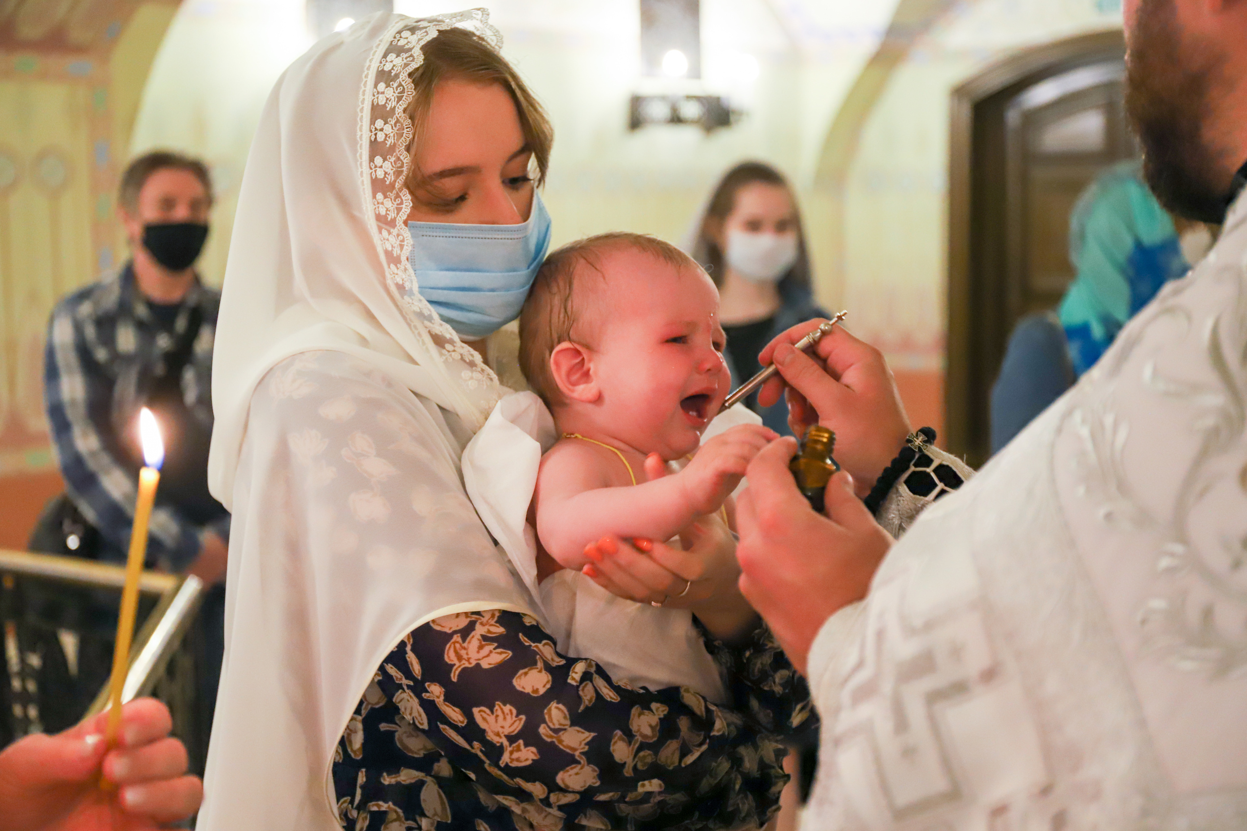 Крещение маленькой Арианы. Фотограф в Санкт-Петербурге Наталья Брилькова