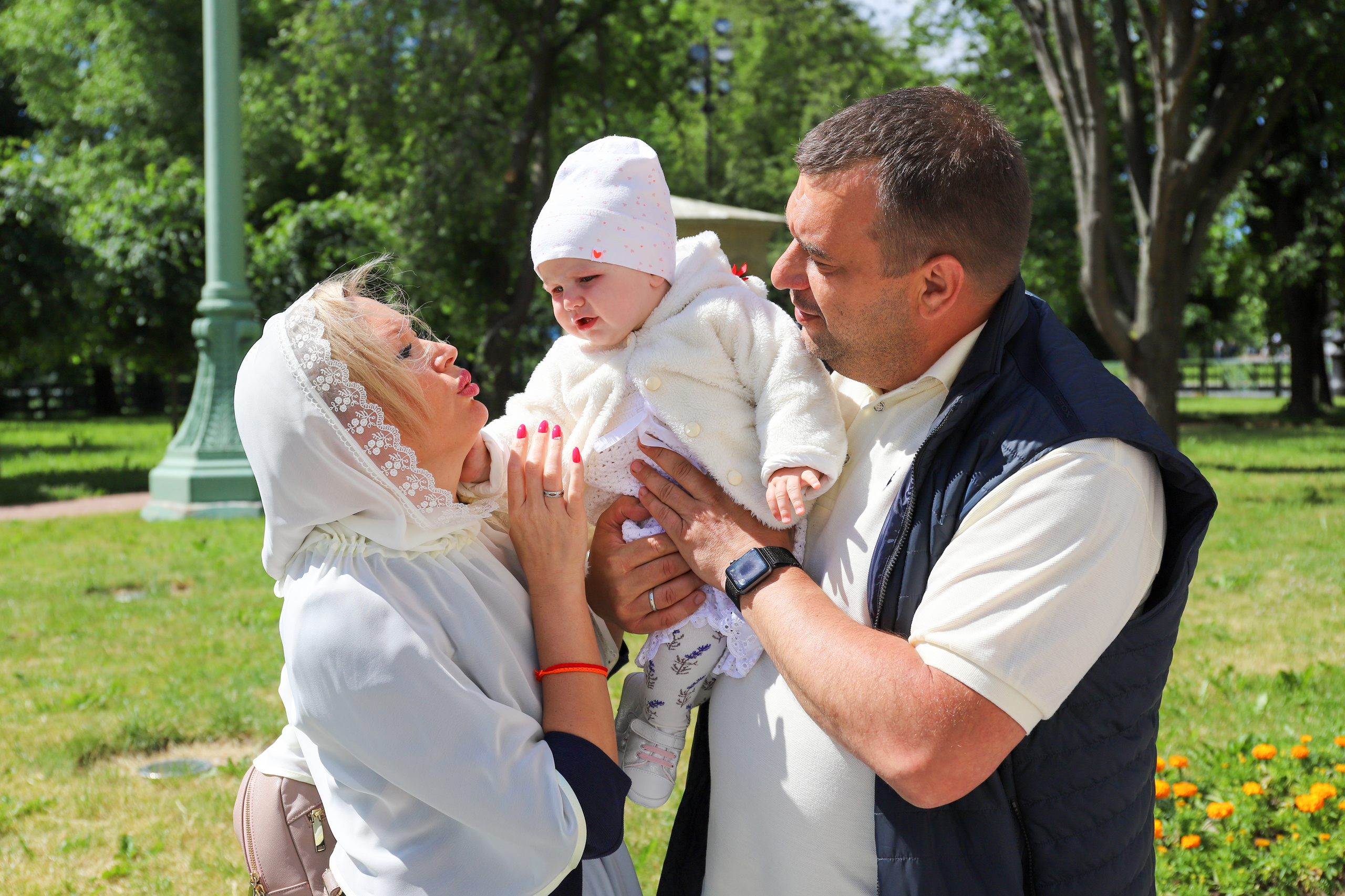 Крещение маленькой Арианы. Фотограф в Санкт-Петербурге Наталья Брилькова