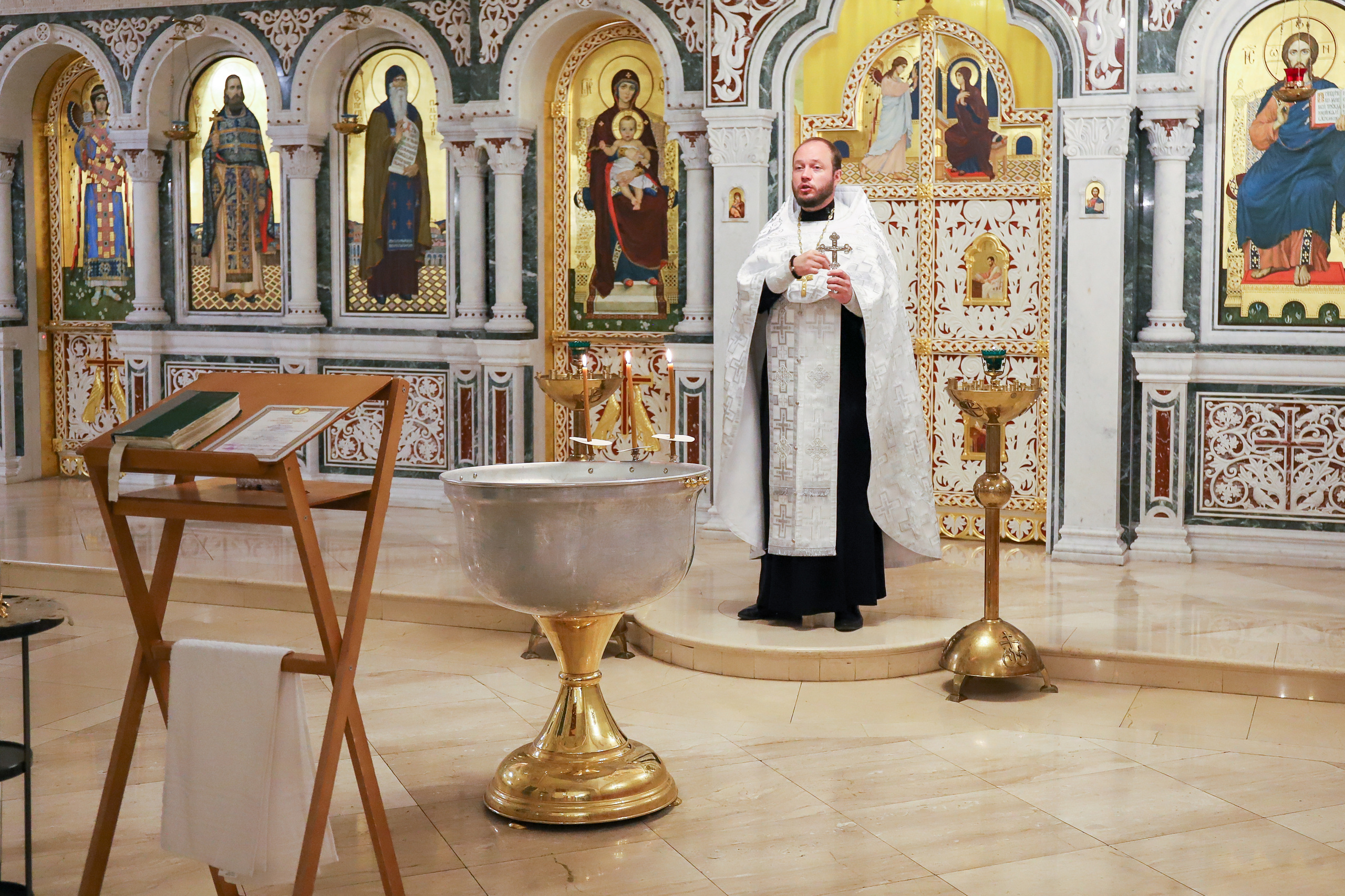 Крещение маленькой Арианы. Фотограф в Санкт-Петербурге Наталья Брилькова