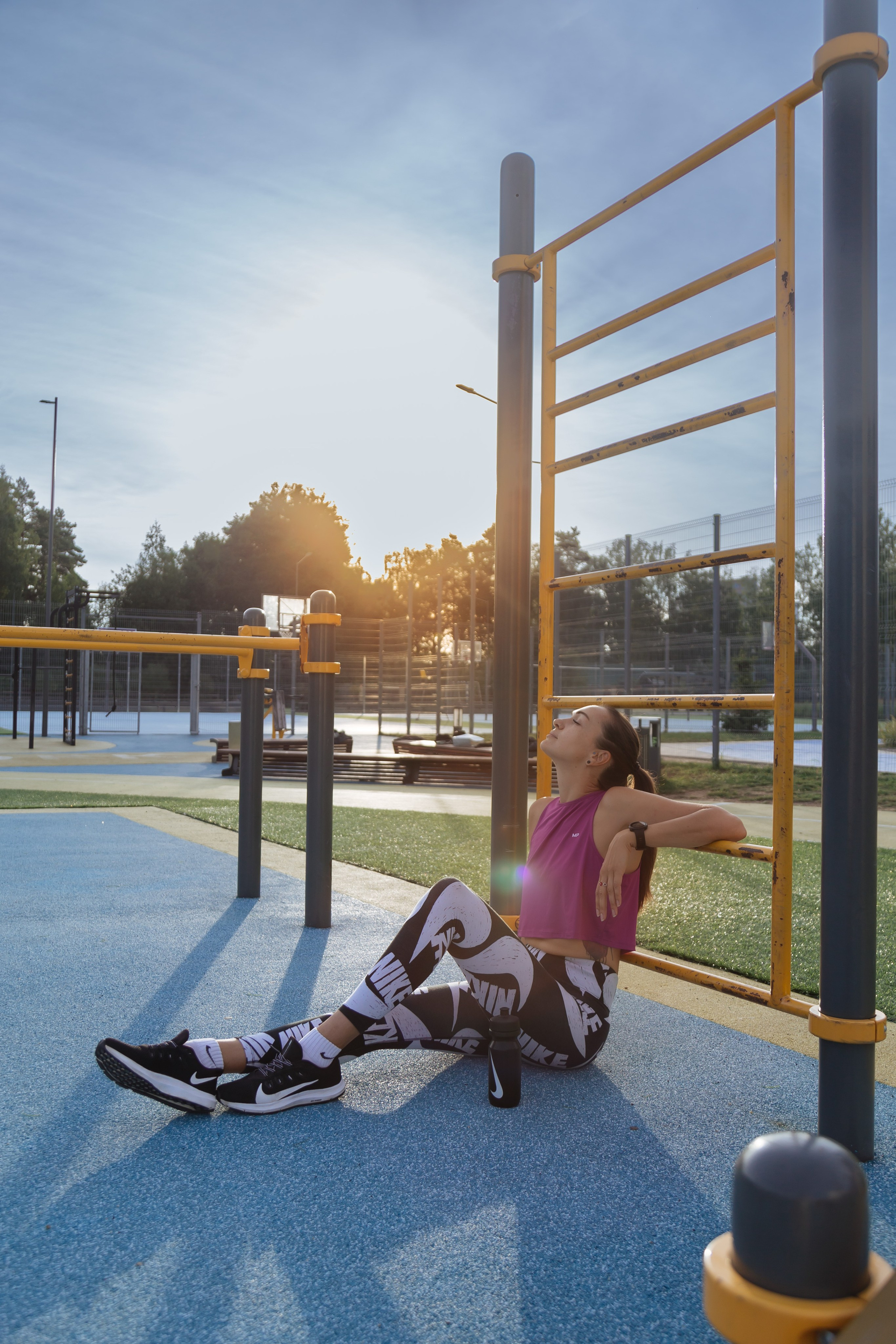 Фотосессия на воркаут-площадке, Минск