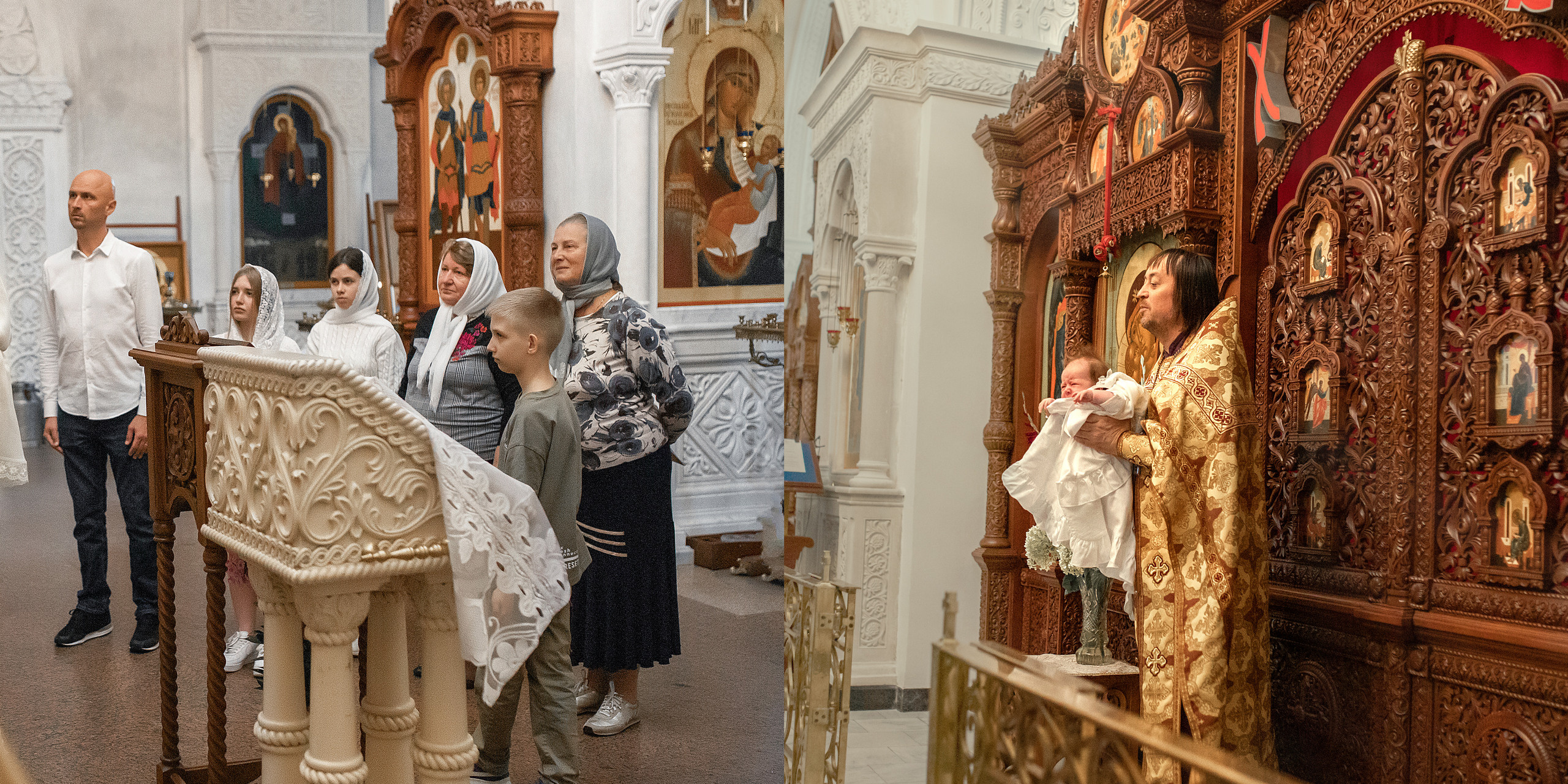 Фотокнига Крещение Марии. Детский и семейный фотограф в Москве Вера Орлова