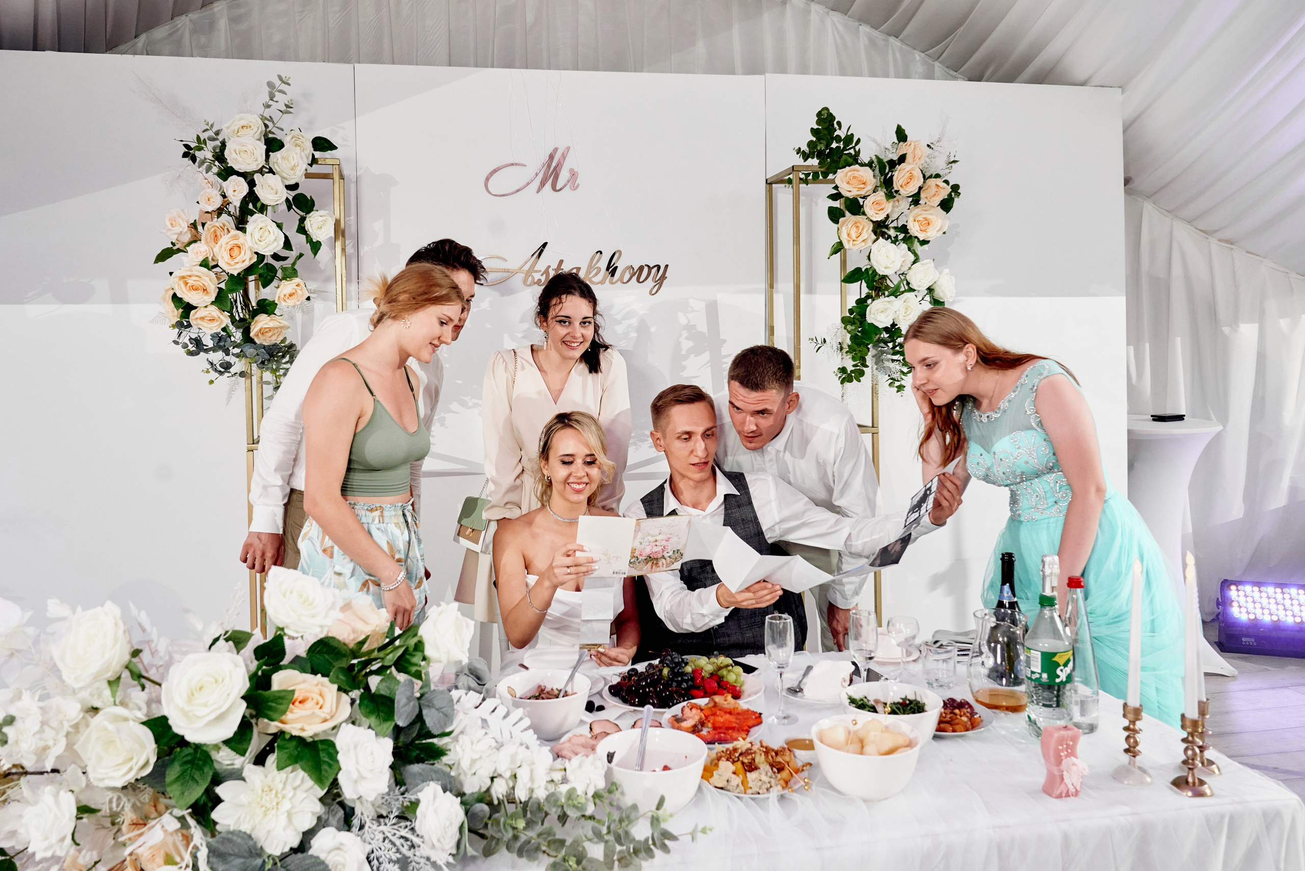 Свадебняа Фотосессия Николая и Анастасии в Кусково