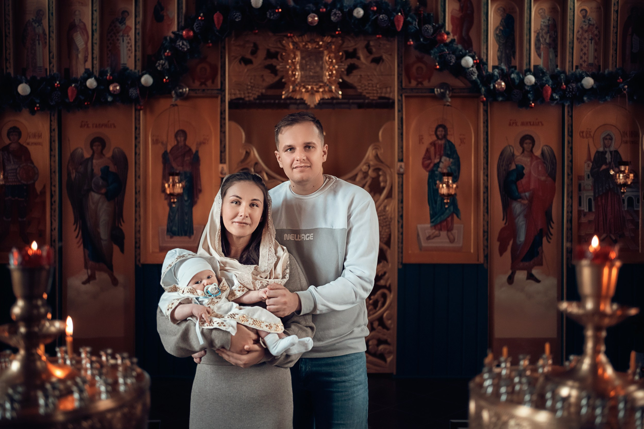 Крещение в храме Блж.Ксении Петербургской Севастополь. Церковный фотограф Севастополь