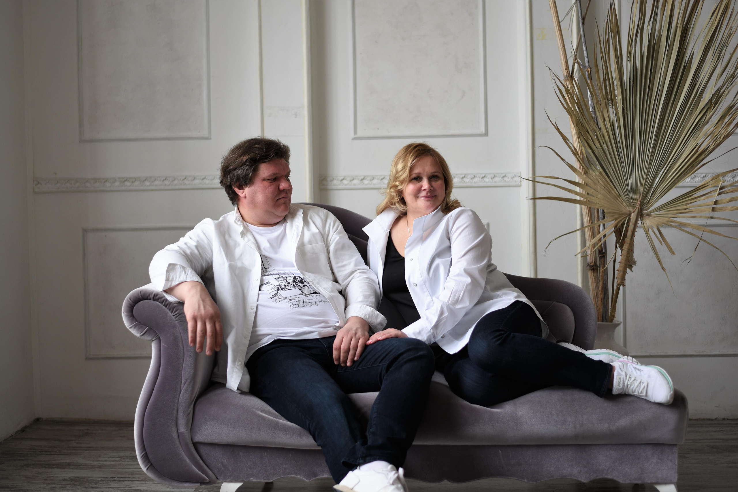 Семейная студийная съемка. Женский и семейный фотограф Людмила Богачкина