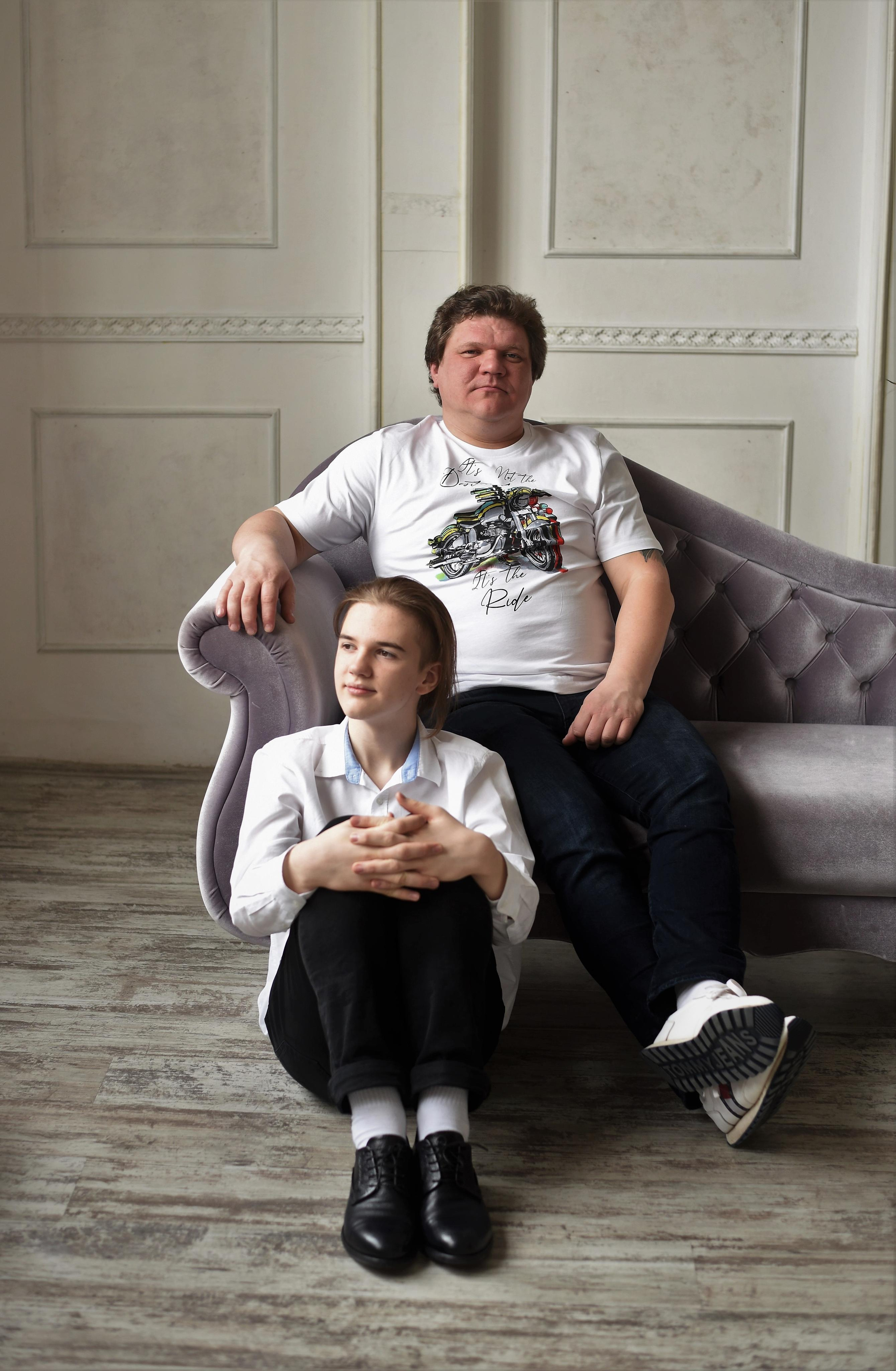 Семейная студийная съемка. Женский и семейный фотограф Людмила Богачкина