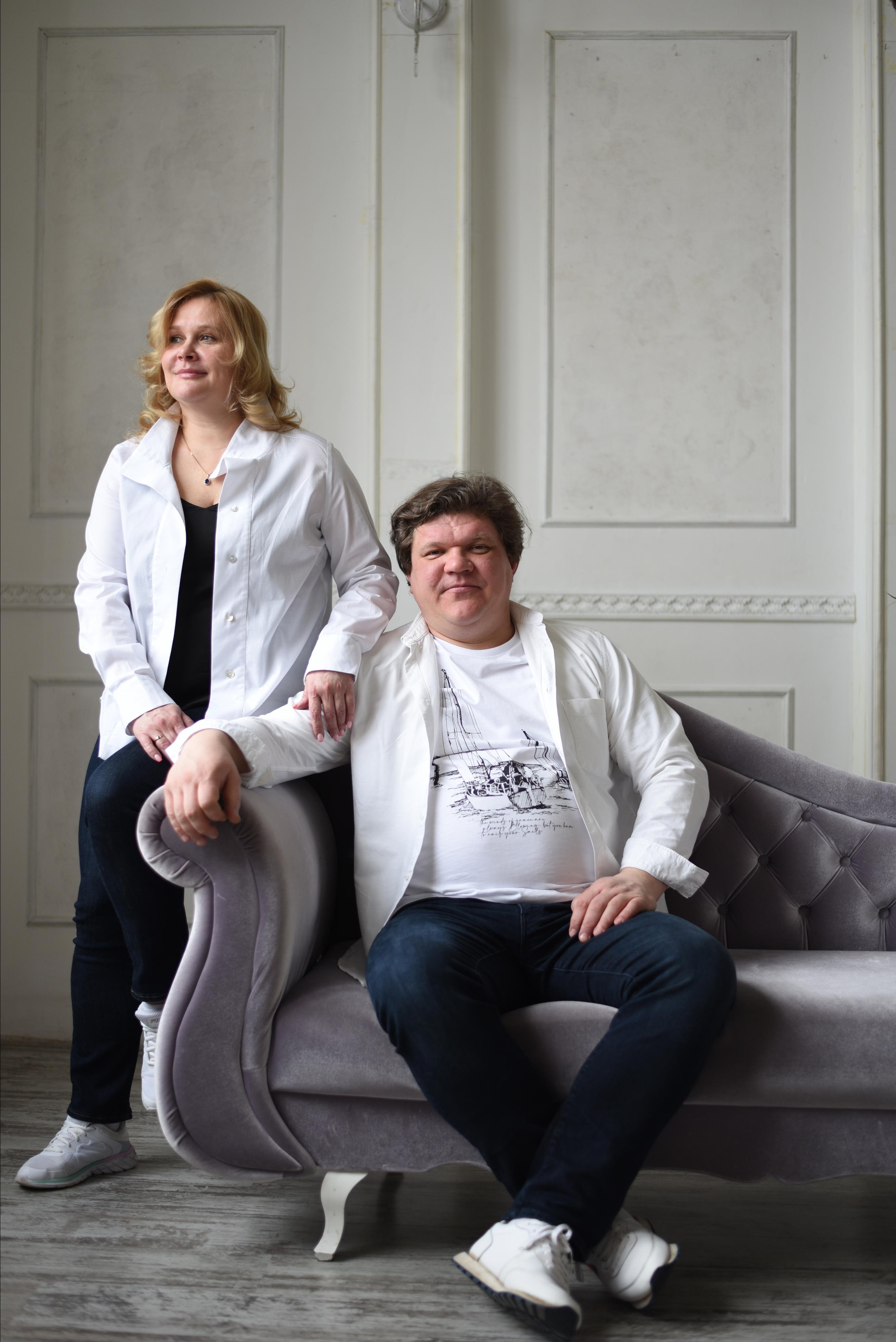 Семейная студийная съемка. Женский и семейный фотограф Людмила Богачкина