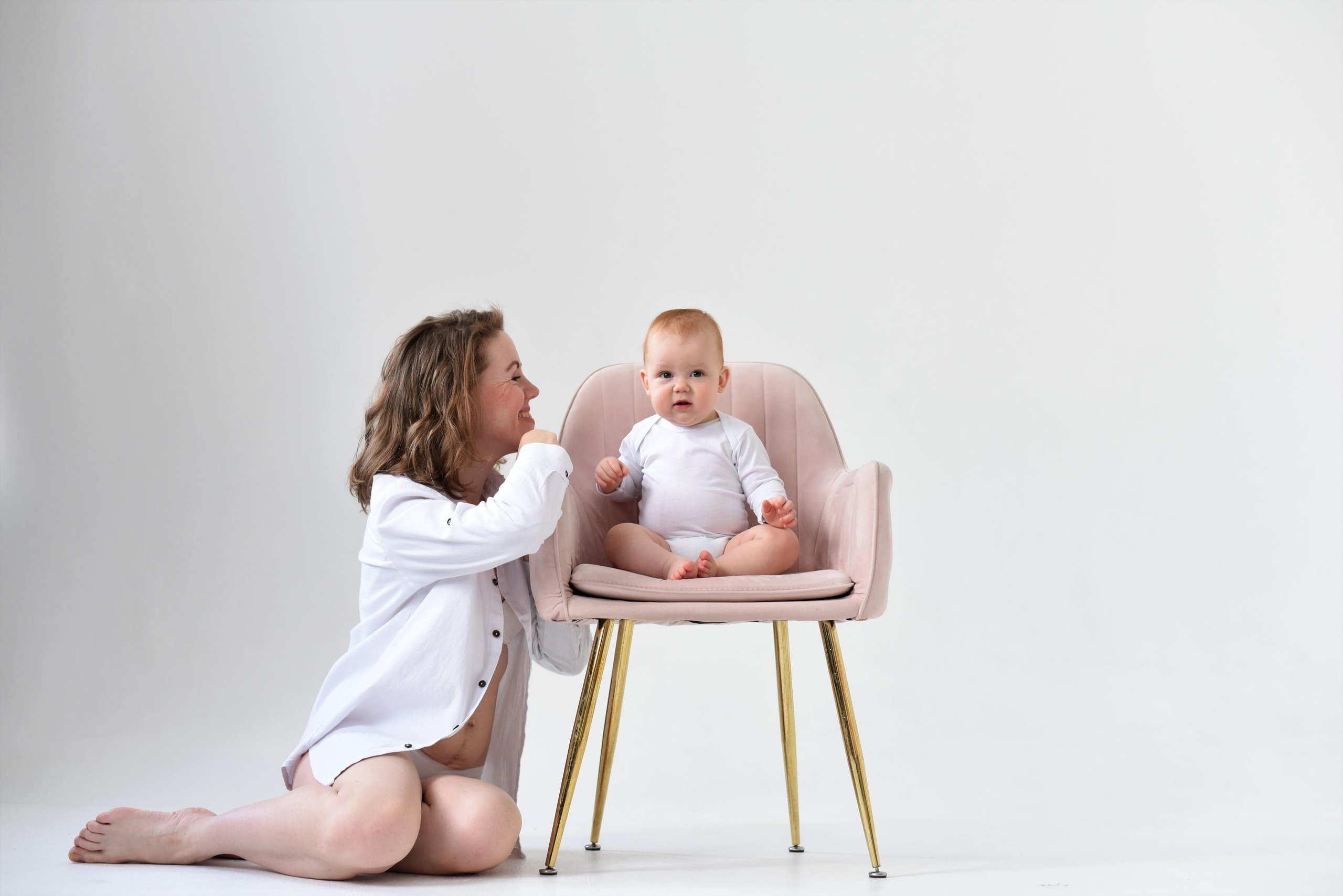 Студийная съемка. Минимализм. Женский и семейный фотограф Людмила Богачкина