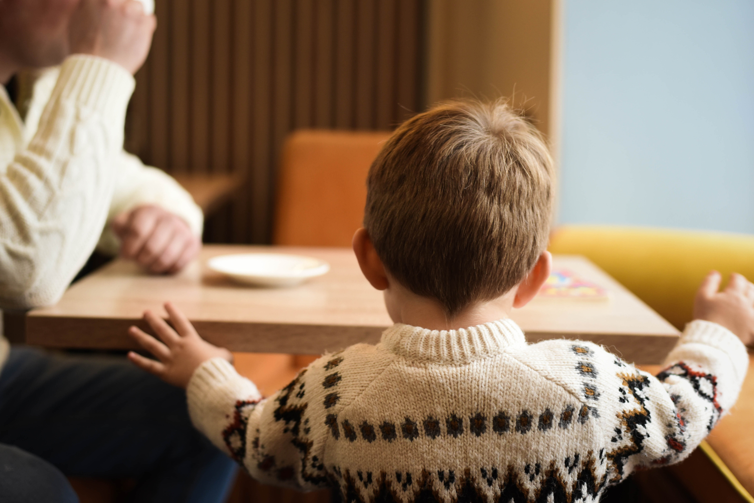 Съемка семьи в кафе. Новогоднее настроение. Женский и семейный фотограф Людмила Богачкина