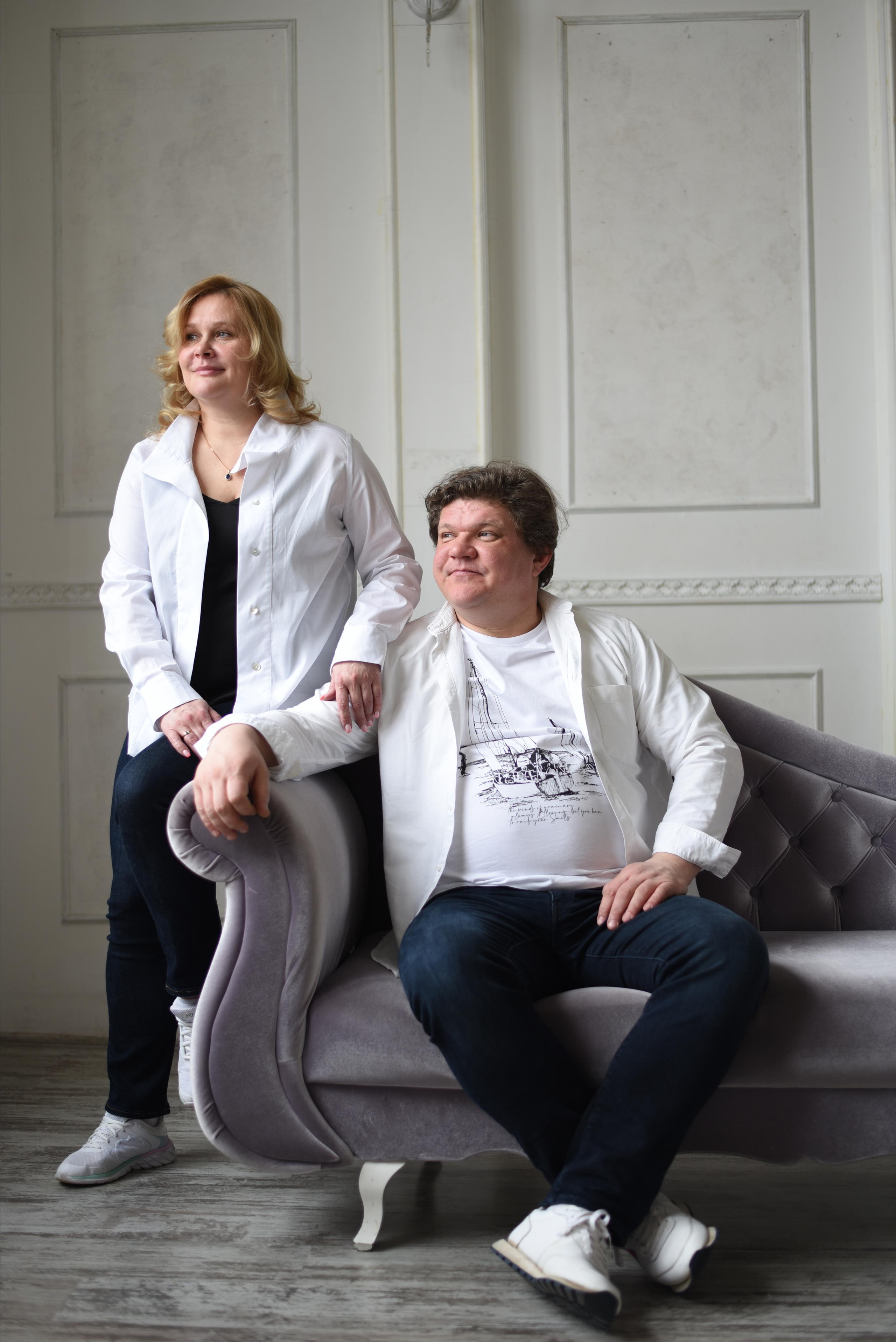 Семейная студийная съемка. Женский и семейный фотограф Людмила Богачкина