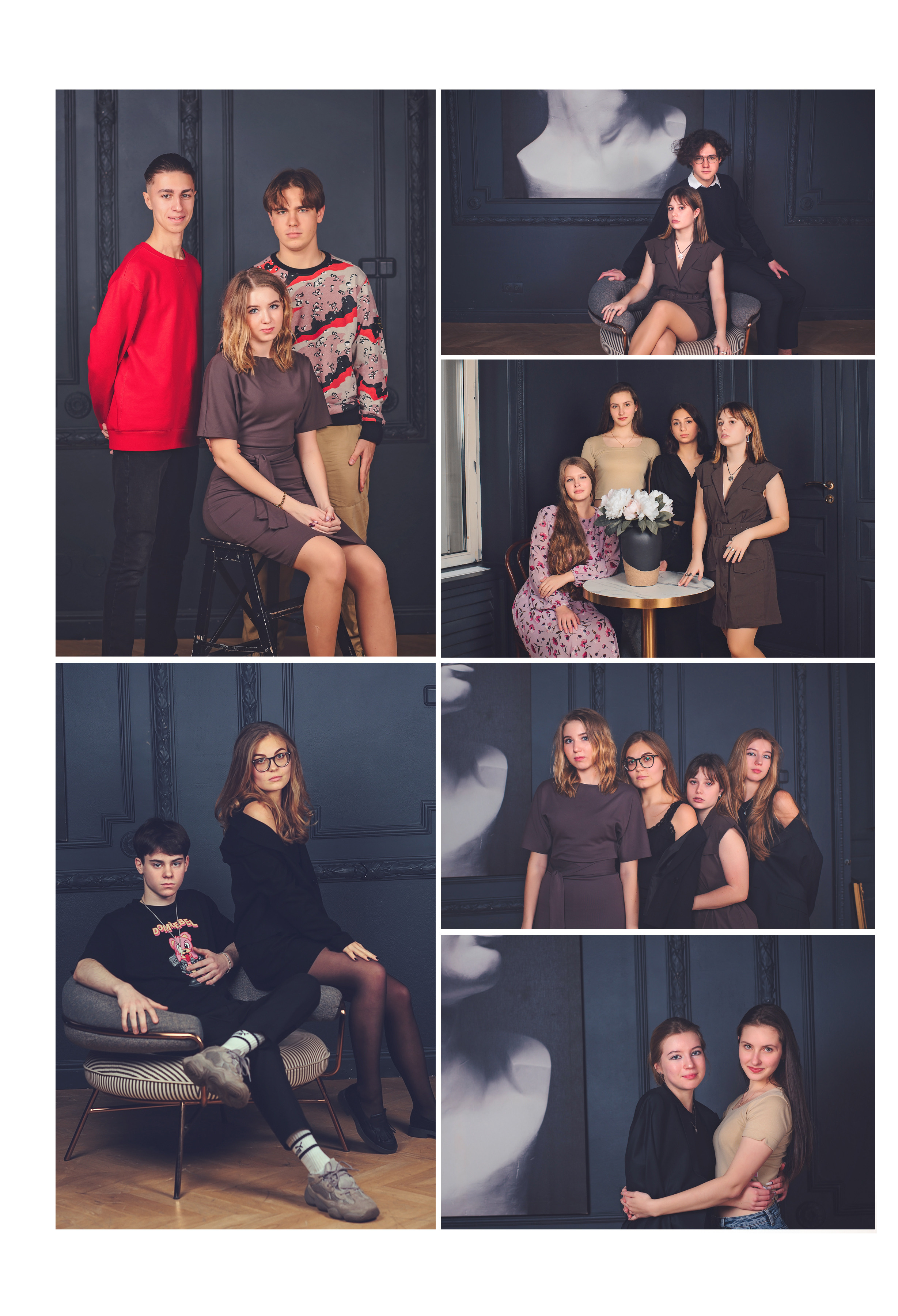 Выпускные альбомы для школ. Семейный и детский фотограф Марина Тувиста в Санкт-Петербурге
