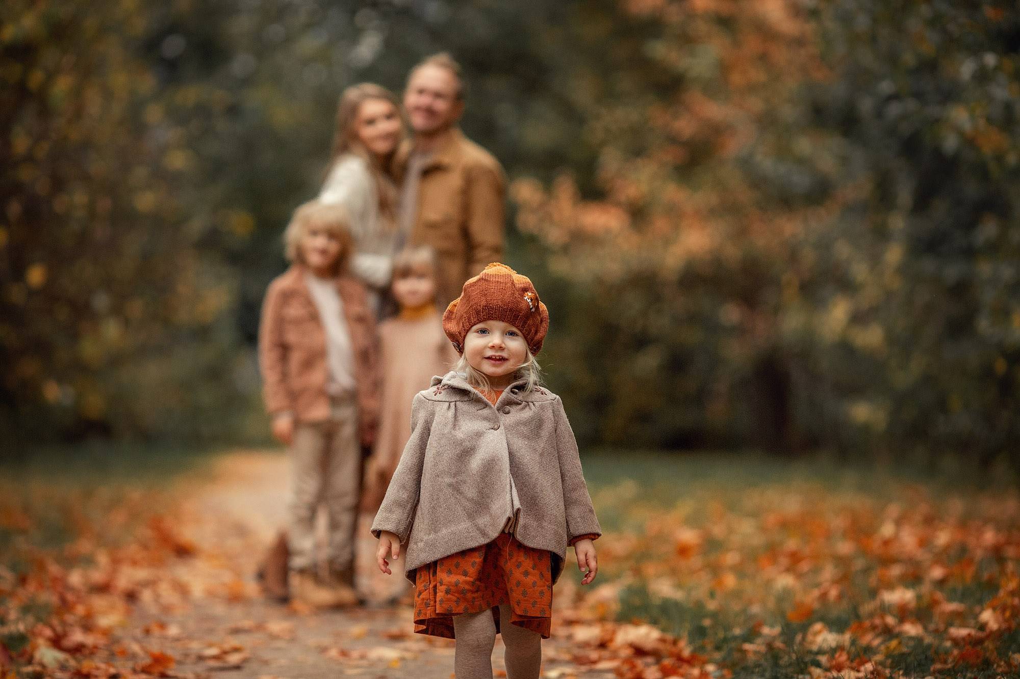 Веселая семейная Фотосессия в осеннем парке. Семейный фотограф Татьяна Надеждина | Москва, Московская область, Ярославль