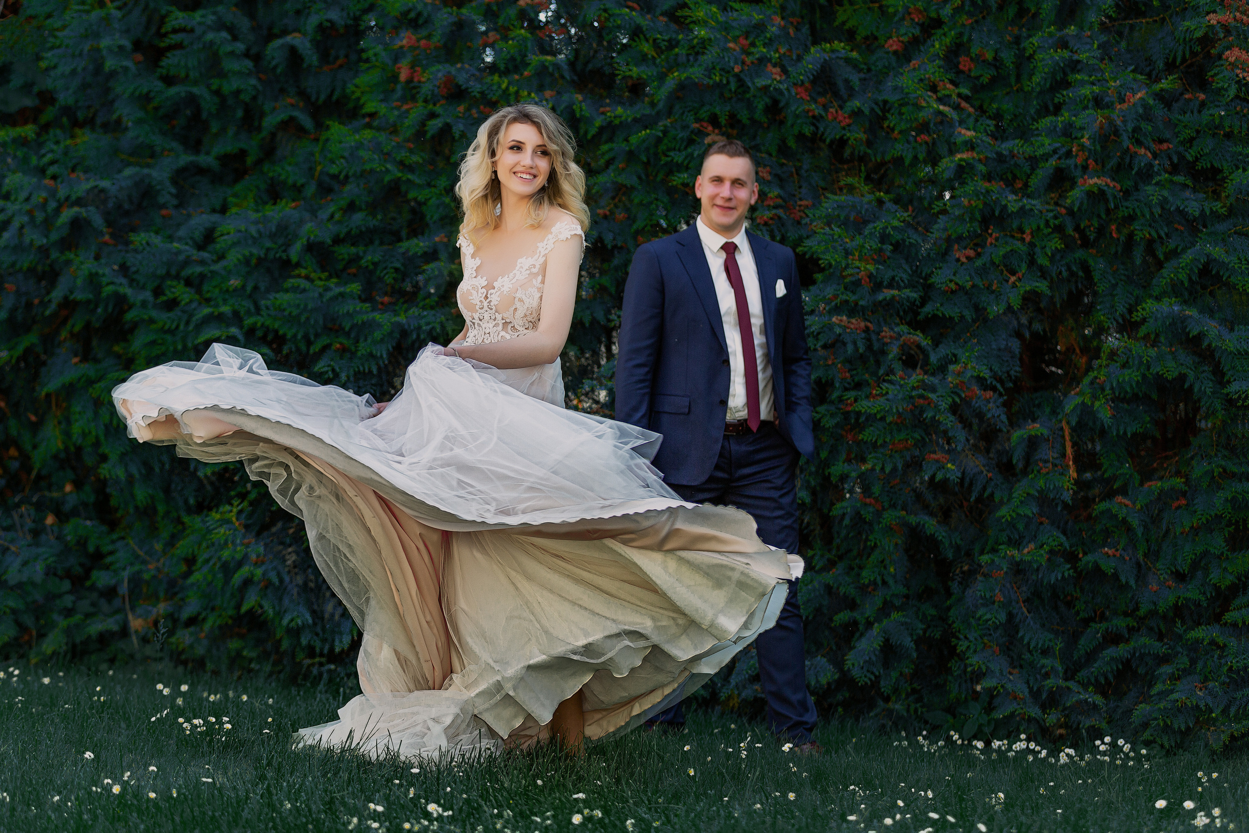 Свадебная фотосессия Константина и Ларисы. Свадебный фотограф в Барановичах Вячеслав Шах-Гусейнов, фотошкола