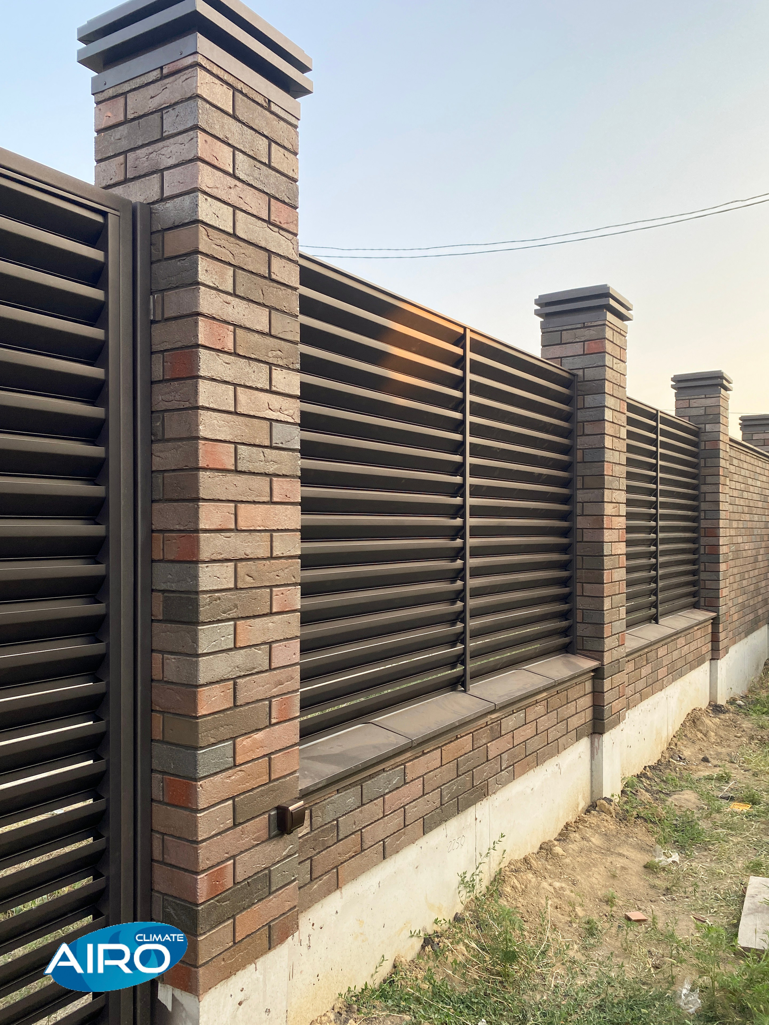 AIRO-HZ. Заборы-жалюзи. Производство и монтаж