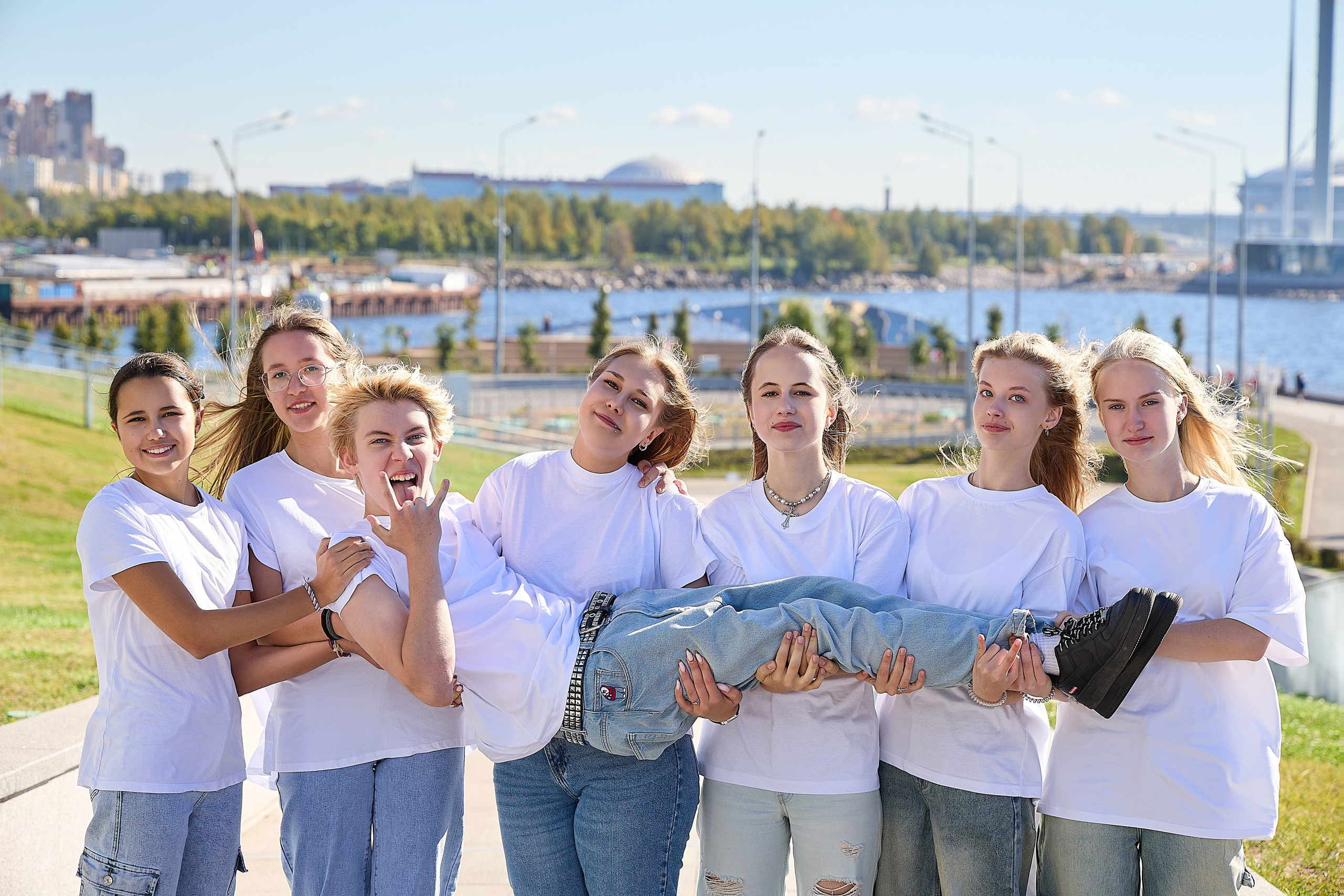 Фотосессия в Лахте. Школьный фотограф в Санкт-Петербурге Бочарова Ольга
