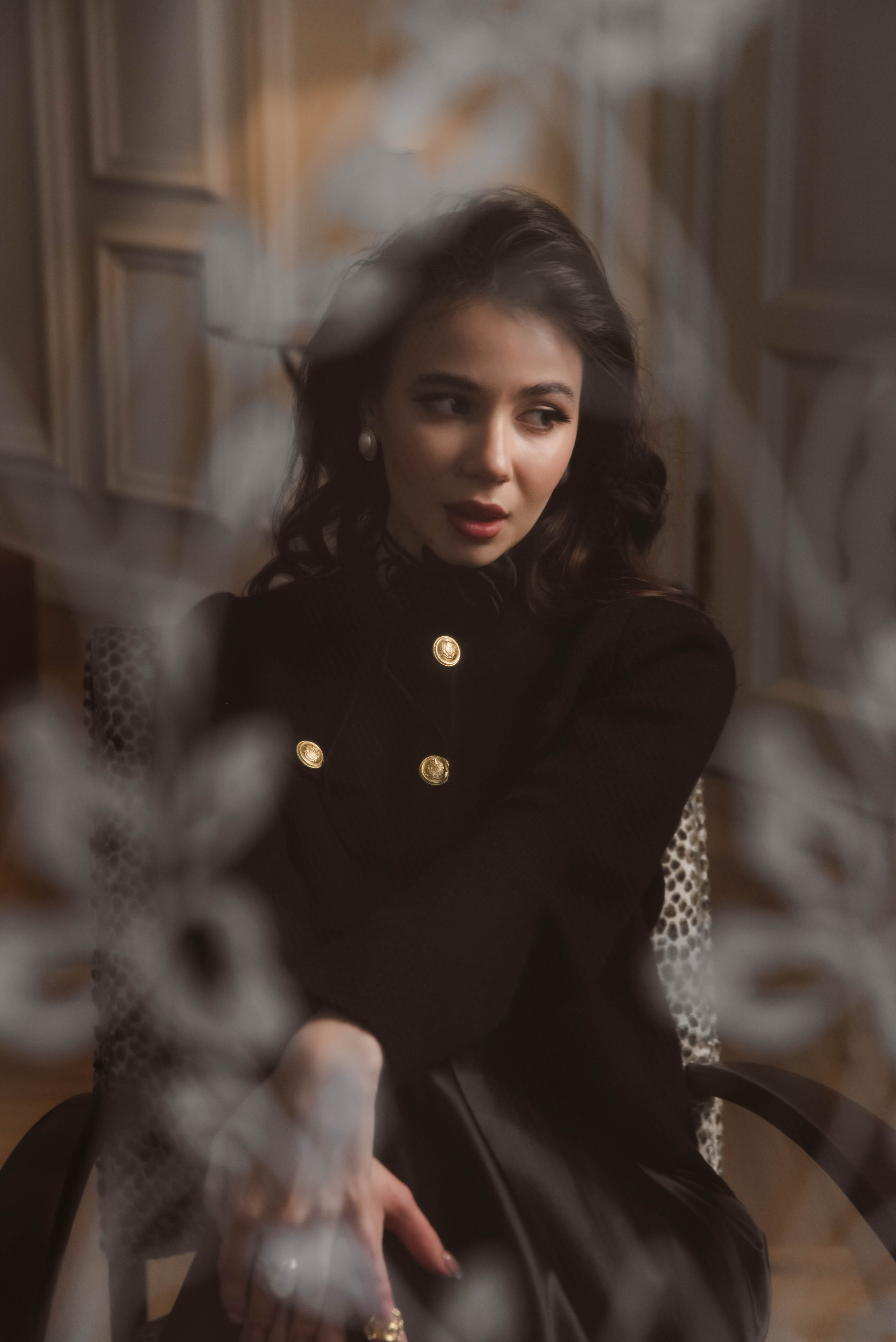 Студийная портретная фотосессия француженки. Портретный и репортажный фотограф в Санкт-Петербурге | Валерия Кайряк