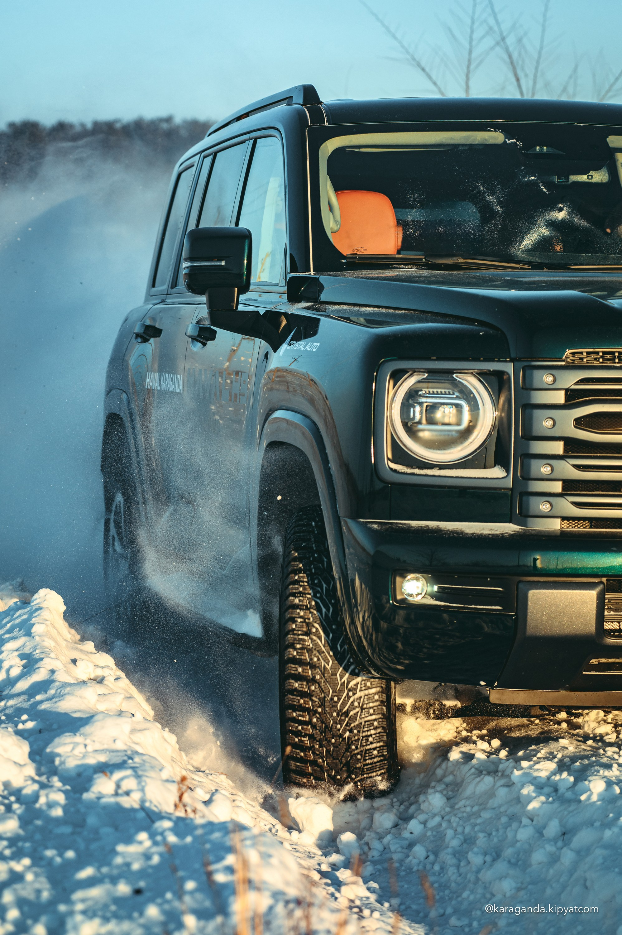 Зимний заезд на HAVAL H9. Кипятком Караганда