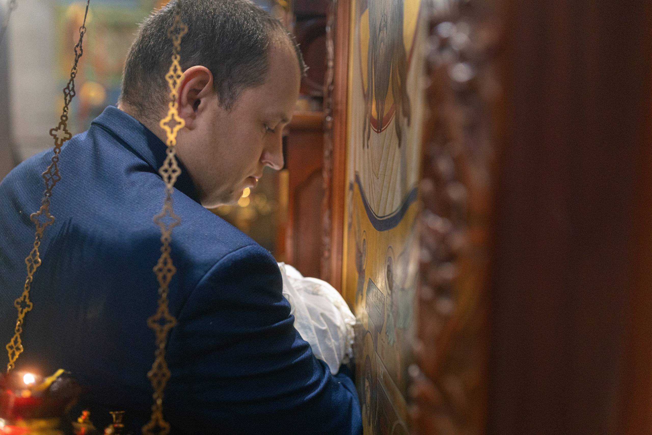 Крещение Алины. Дмитрий Шульгин, портретный фотограф в Воронеже