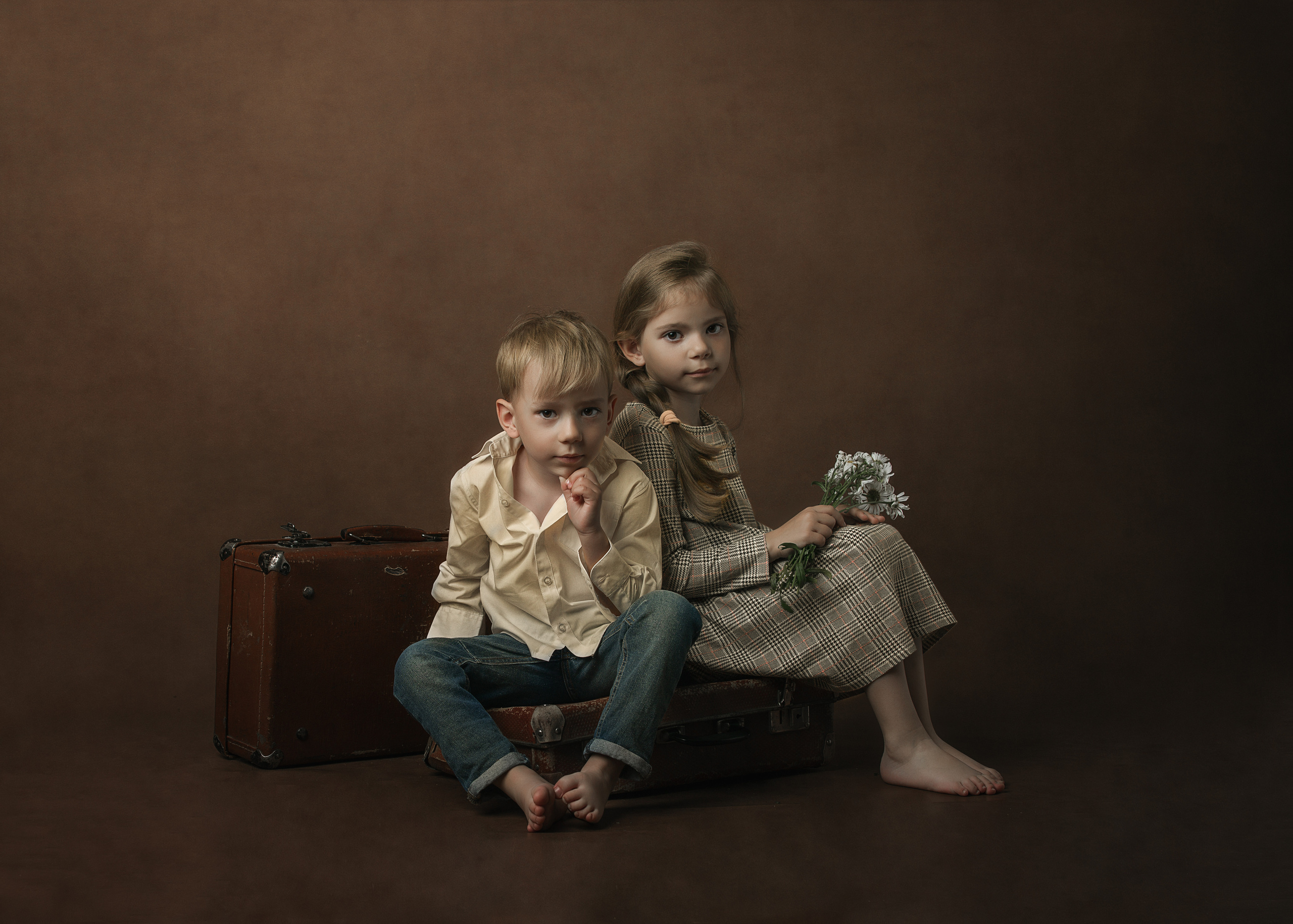 Алиса и Гордей. Детский fineart фотограф в Ростове-на-Дону Алёна Журавлева