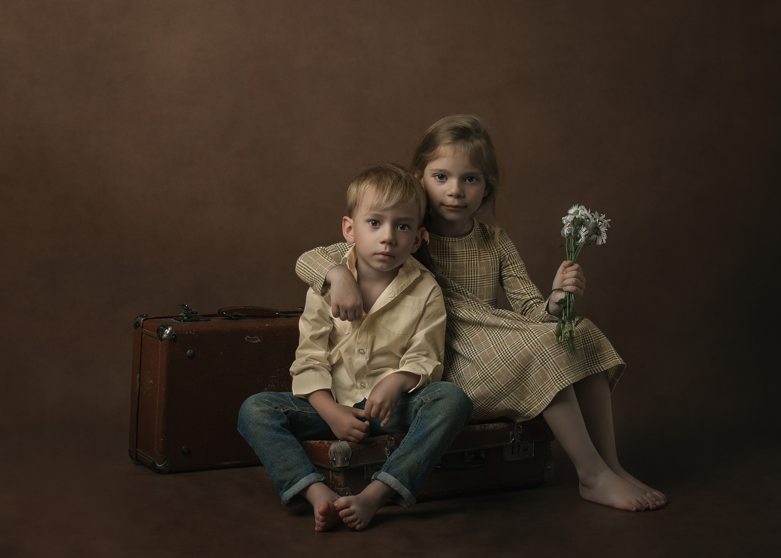 Алиса и Гордей. Детский fineart фотограф в Ростове-на-Дону Алёна Журавлева