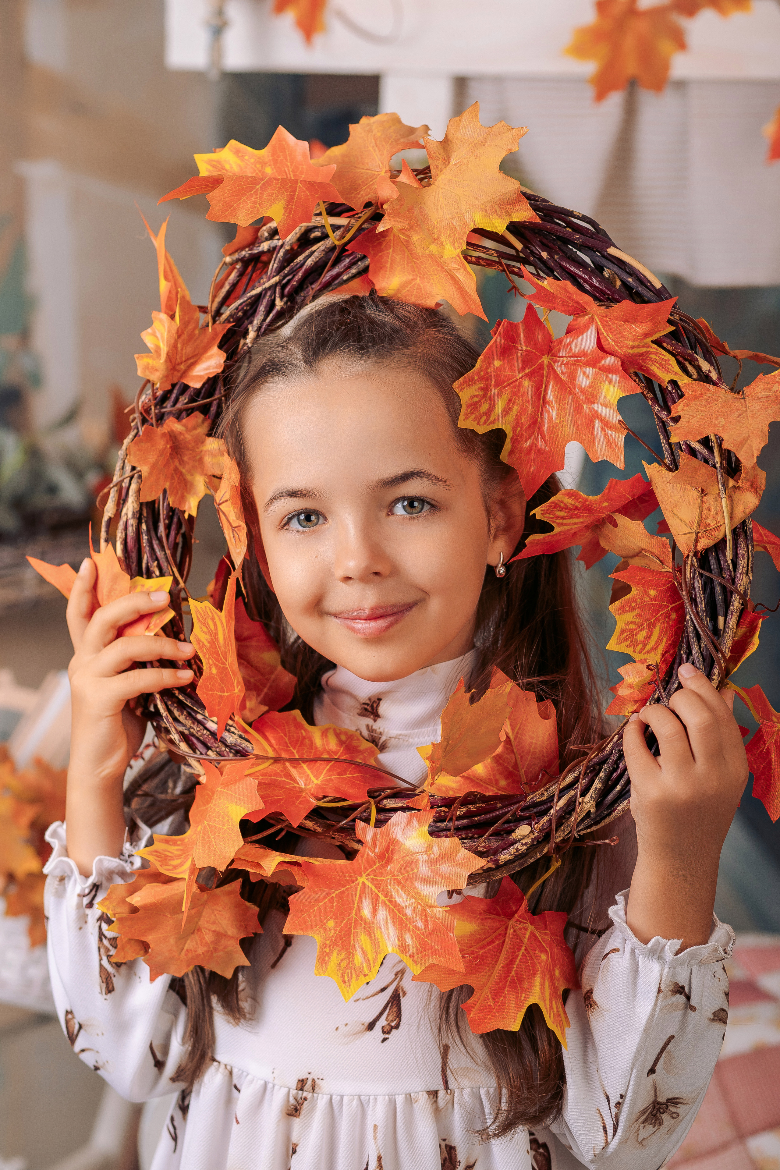 Осенняя фотосессия в студии спб. Фотограф в Санкт-Петербурге, Анна Скворцова