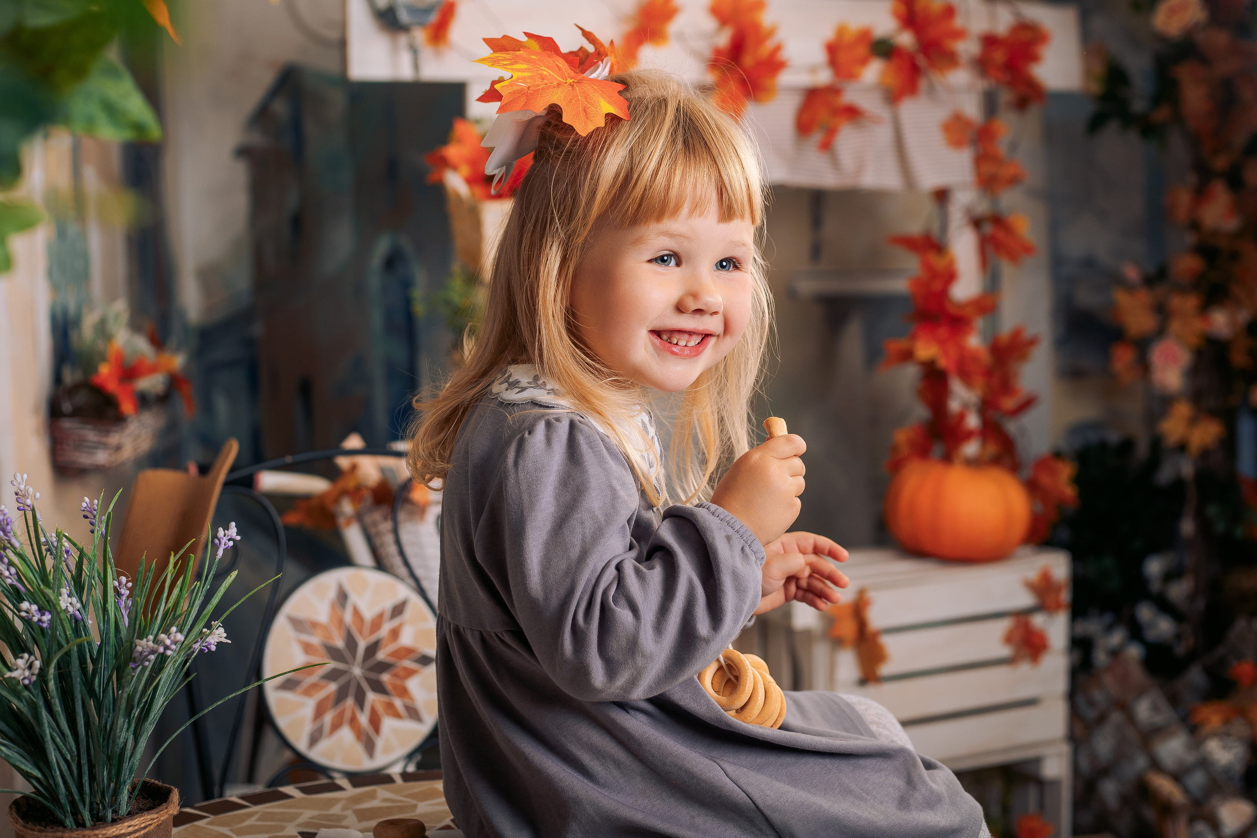 Осенняя фотосессия в студии спб. Фотограф в Санкт-Петербурге, Анна Скворцова