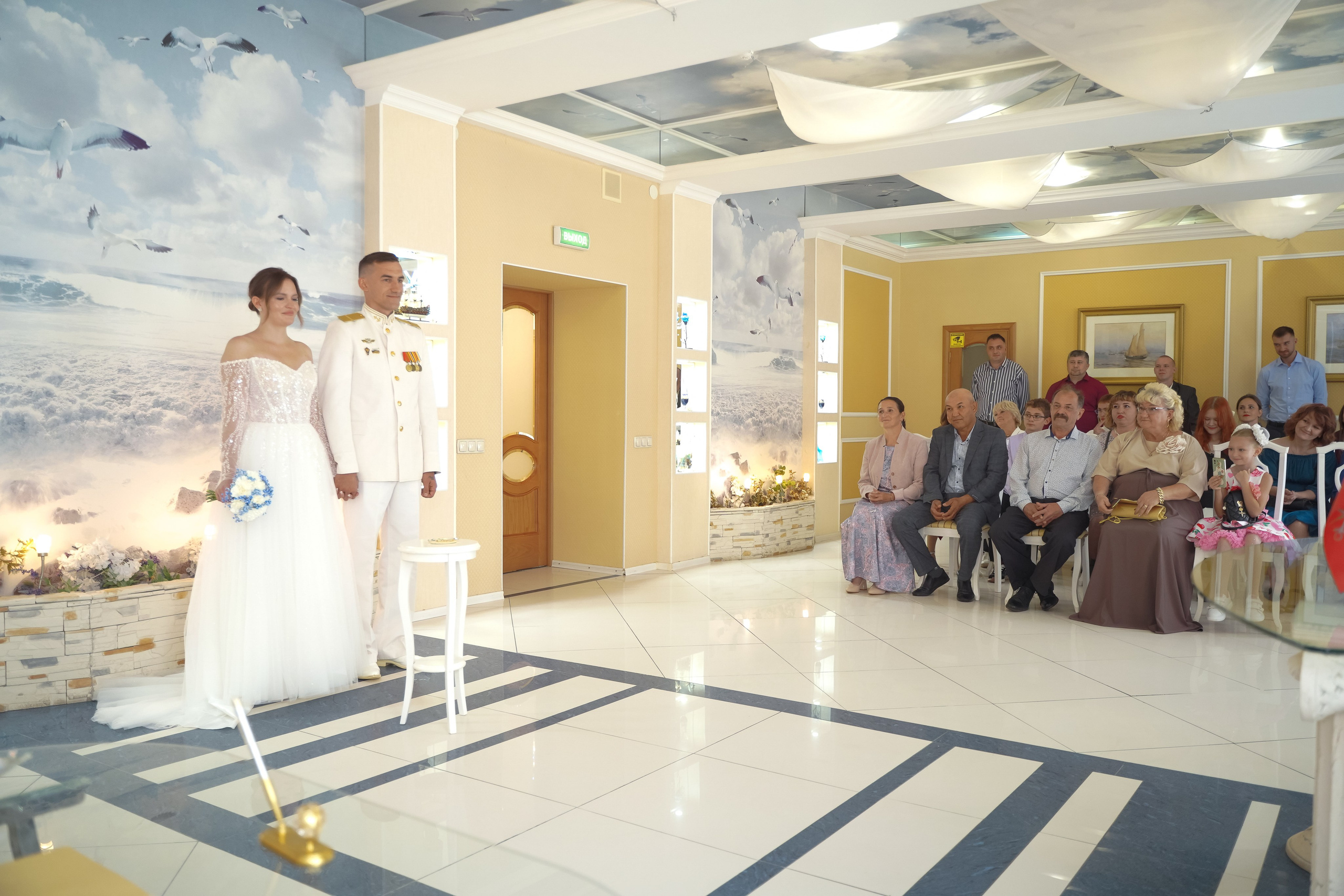 Илья и Кристина. ЗАГС Крондштата. Professional photoartist in St. Petersburg (wedding, reportage, portrait, model book, love story) Alexander Shvedov