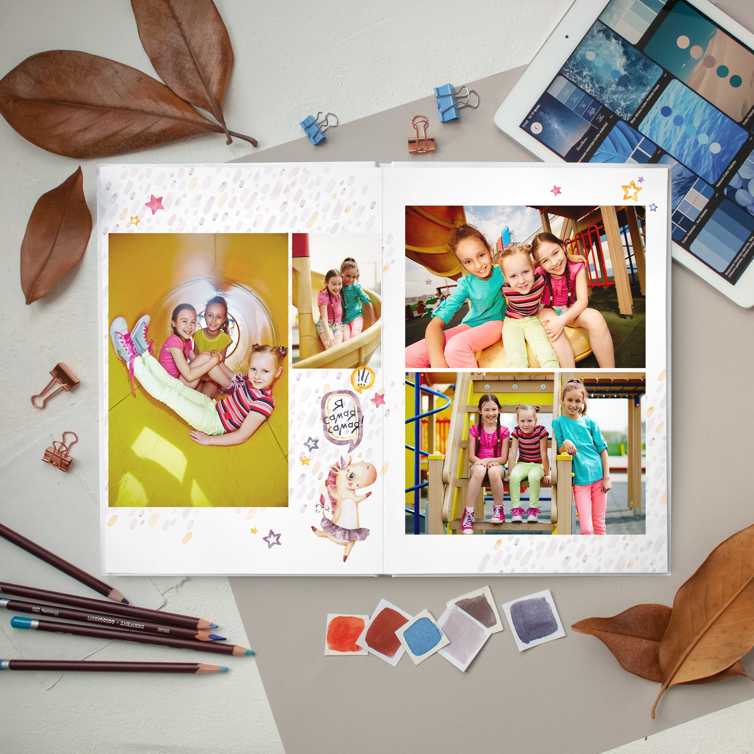 Выпускные альбомы для детского сада во Владивостоке. Фотограф во Владивостоке Фролова Наталья