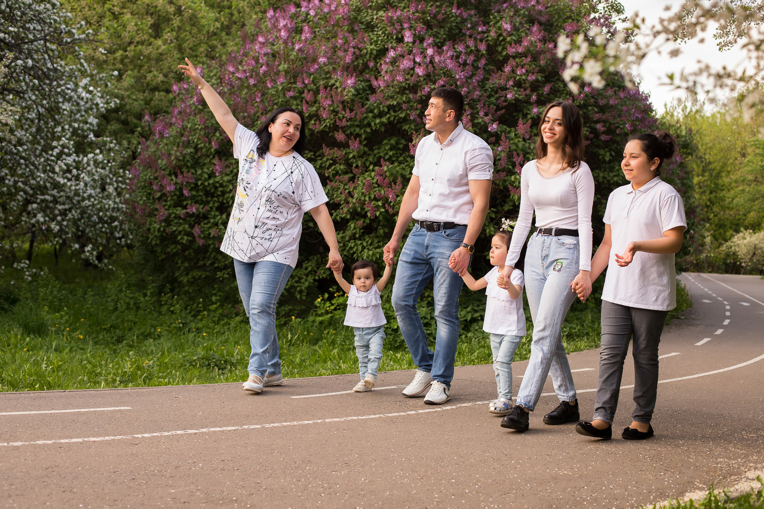 Большая семья — большое счастье!. Семейный и детский фотограф в Москве Тихонова Ксения