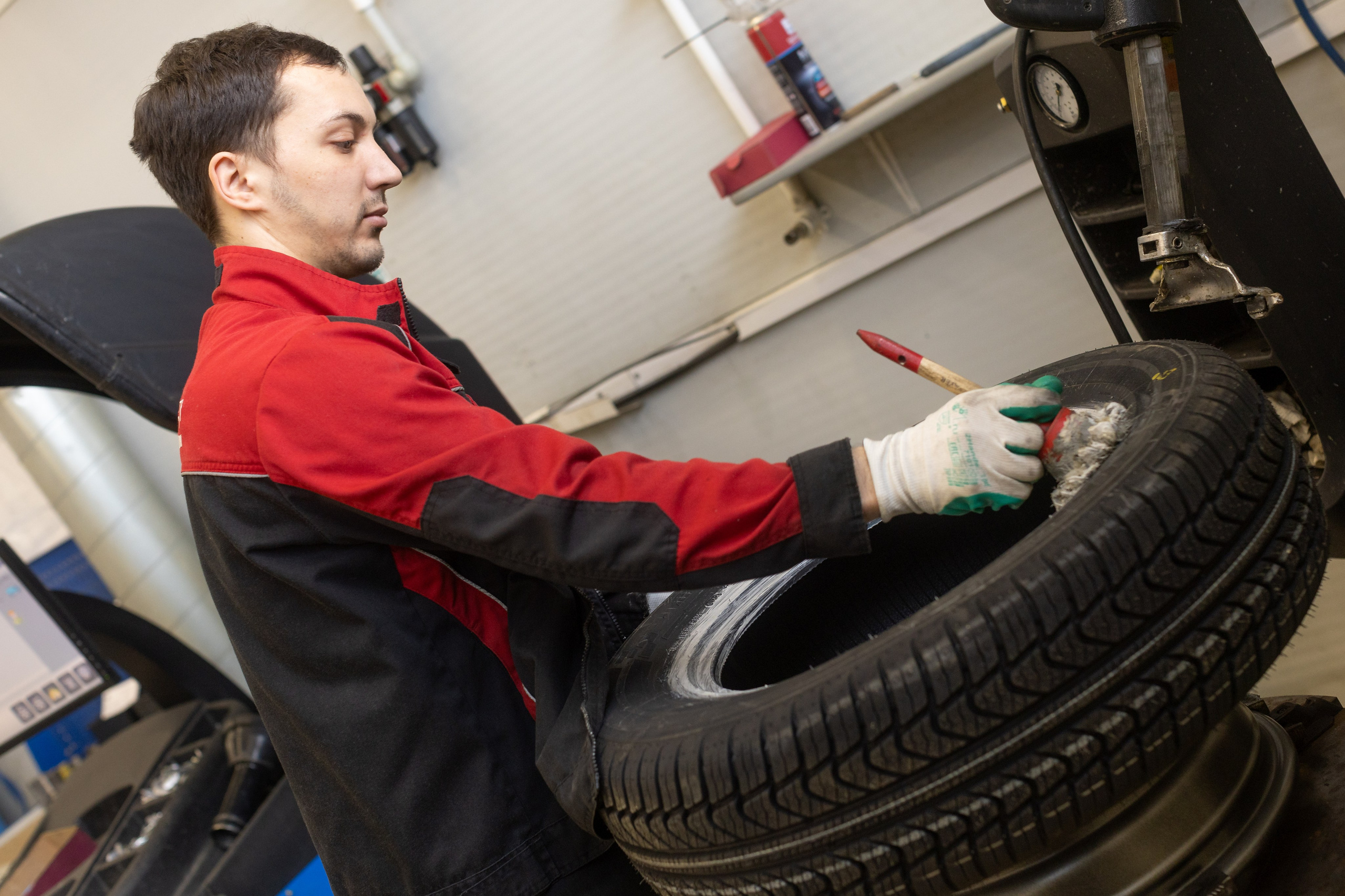 Контент съемка для компании «ШинСервис»