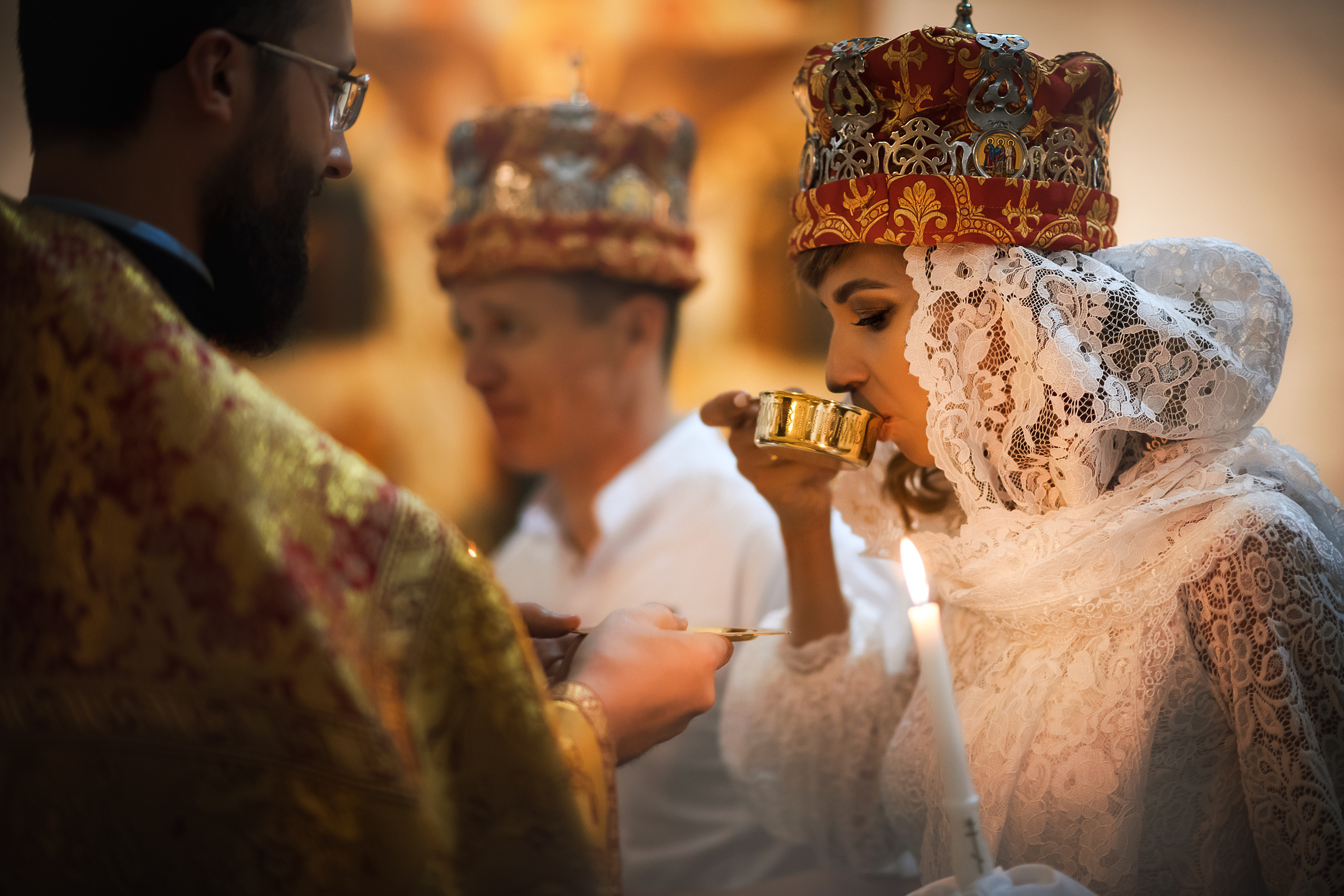 Таинство Венчания. Профессиональный семейный и церковный фотограф в Ростове-на-Дону