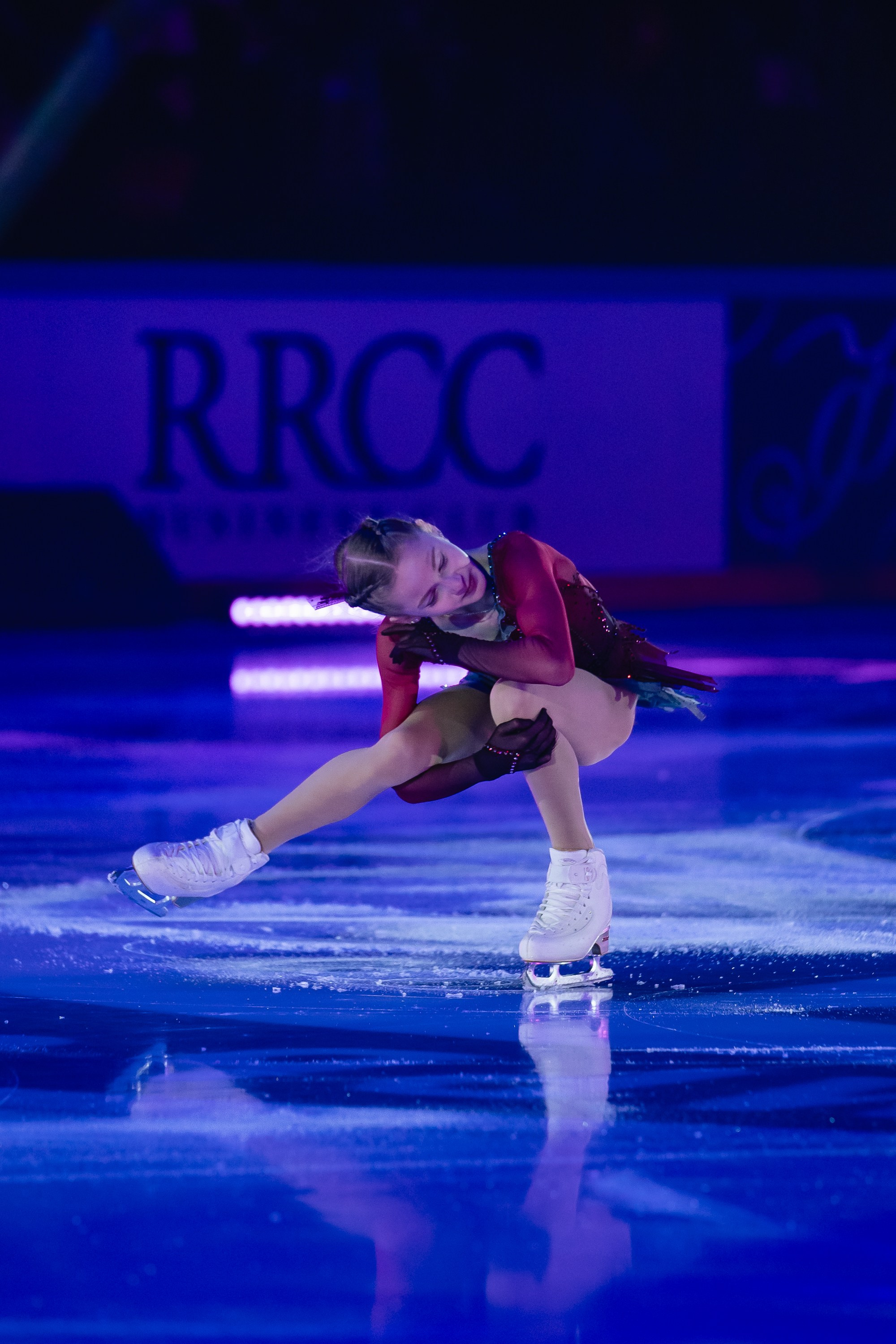 Шоу «Чемпионы на льду» в Новосибирске. Воробьева Ксения — Спортивный и танцевальный фотограф Новосибирск