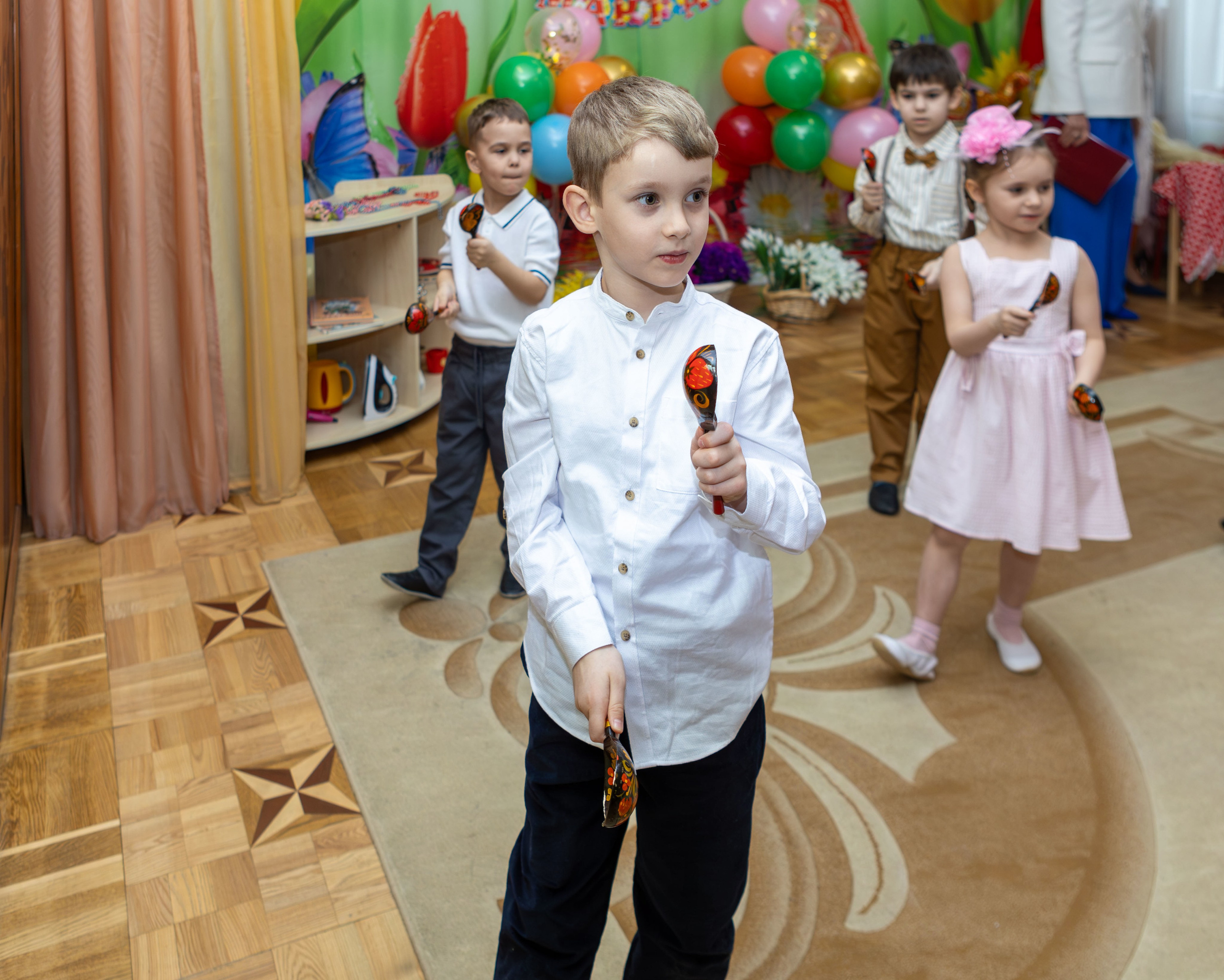 Утренник 8 Марта в детском саду № 1164 — группа «Сверчки»