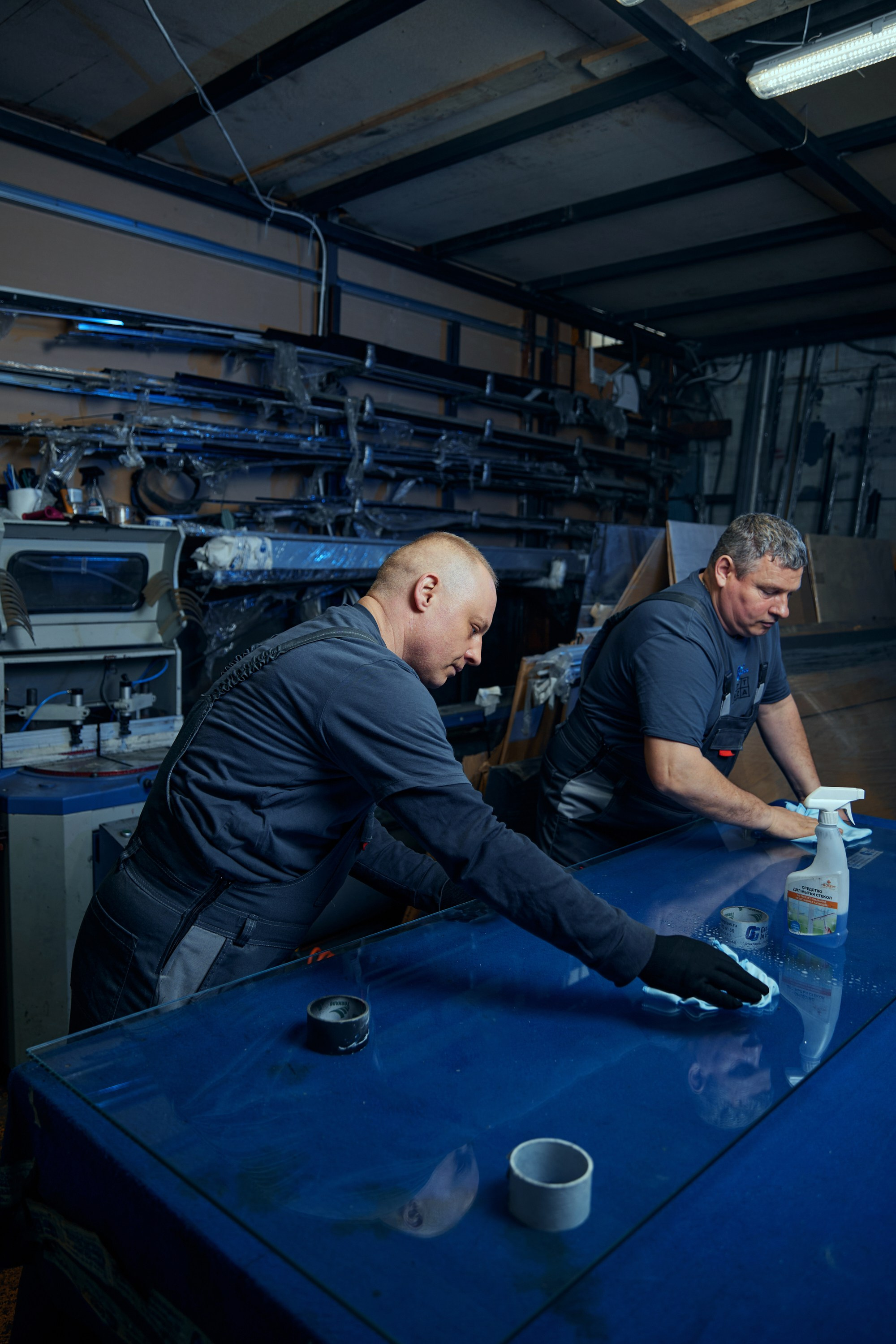 Съемка рабочих процессов на предприятии