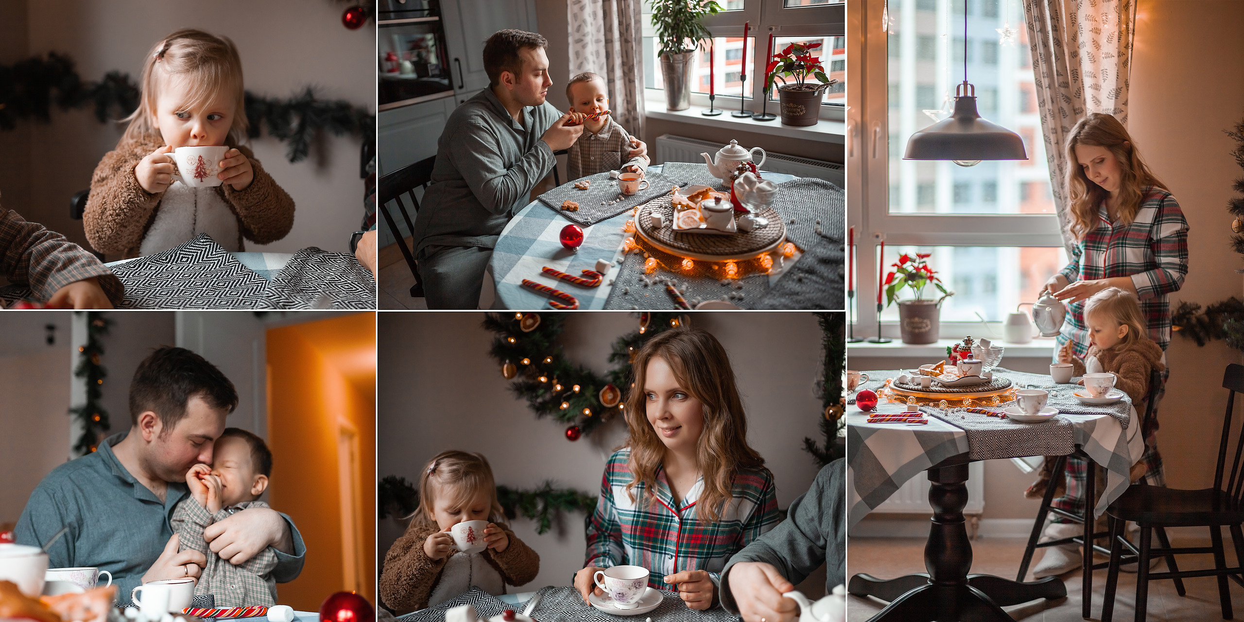 Новогодняя домашняя фотосессия. Детский и семейный фотограф в Москве Вера Орлова
