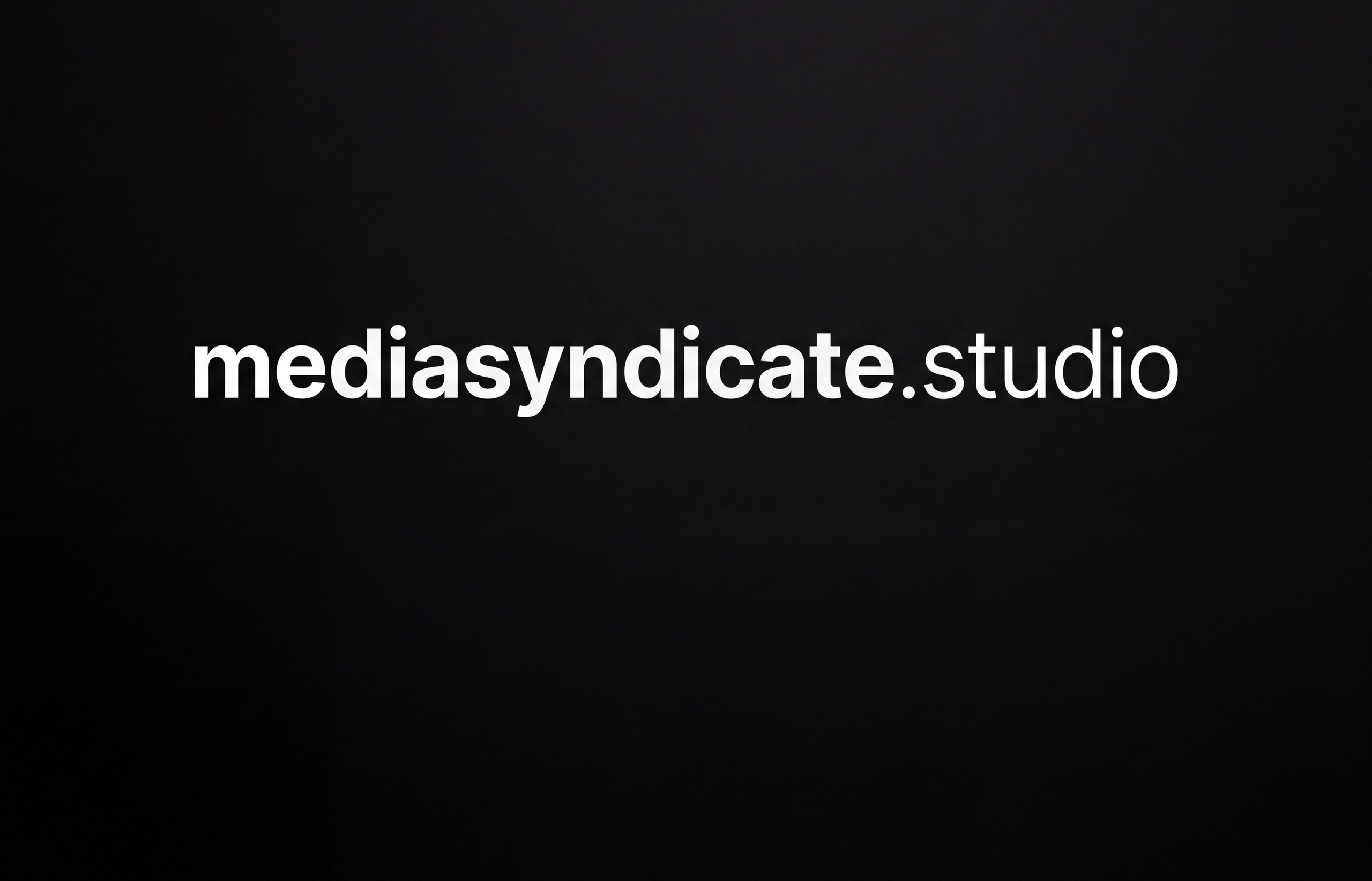 MEDIASYNDICATE.STUDIO — медиа-студия в СПб и Москве. Видео, фото, репортаж, анималистика