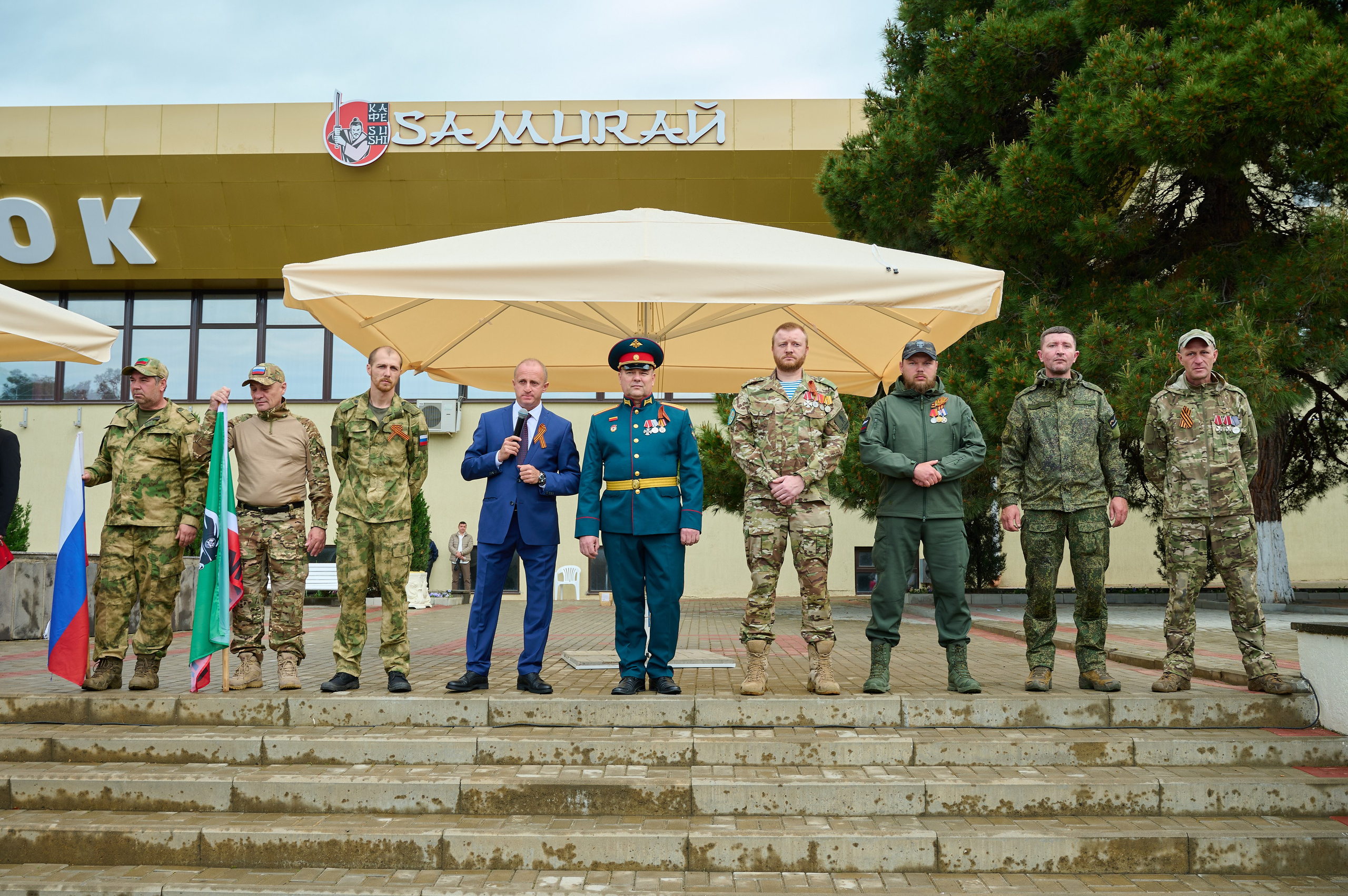 Митинг 9 мая. Кабардинка. Жизнь курорта Кабардинка в фотографиях