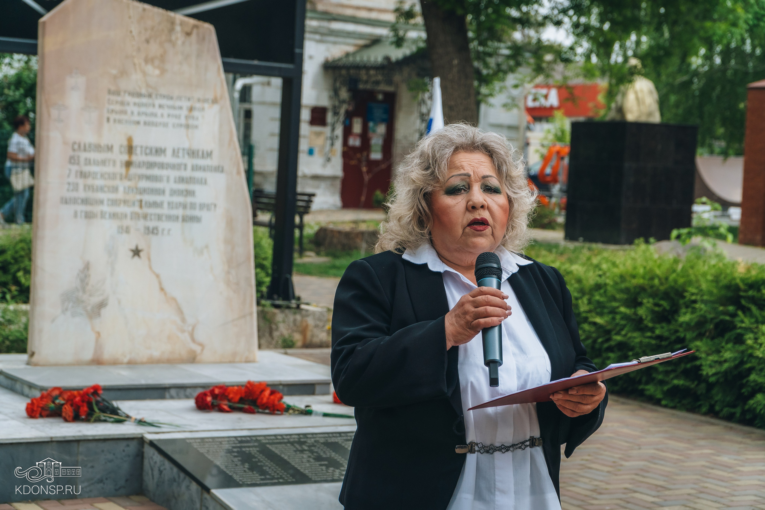 Память о Чернобыле. Новотитаровский Дом культуры