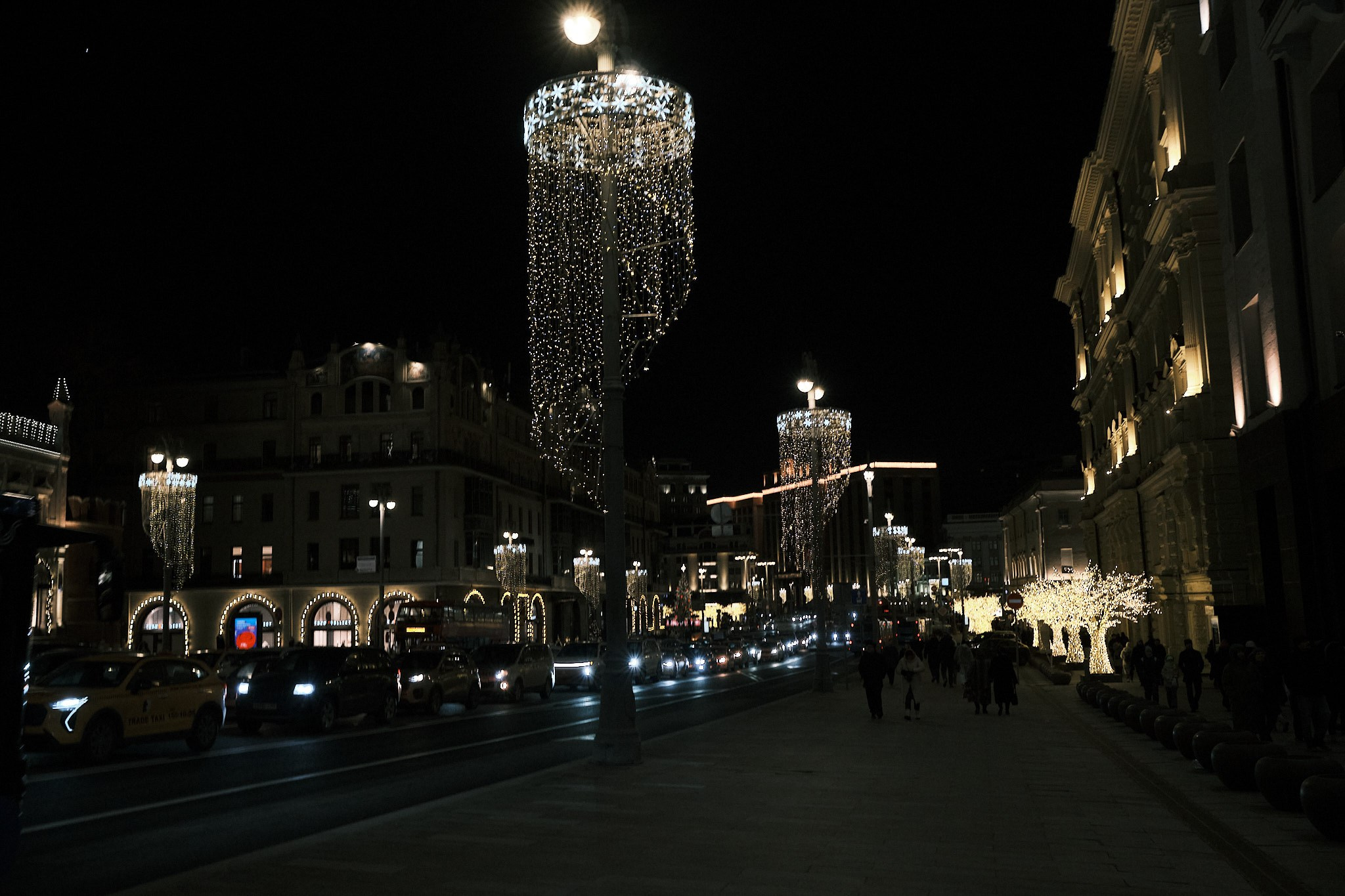 Москва без снега. Фотографъ Сергѣевъ. Поймать мгновеніе
