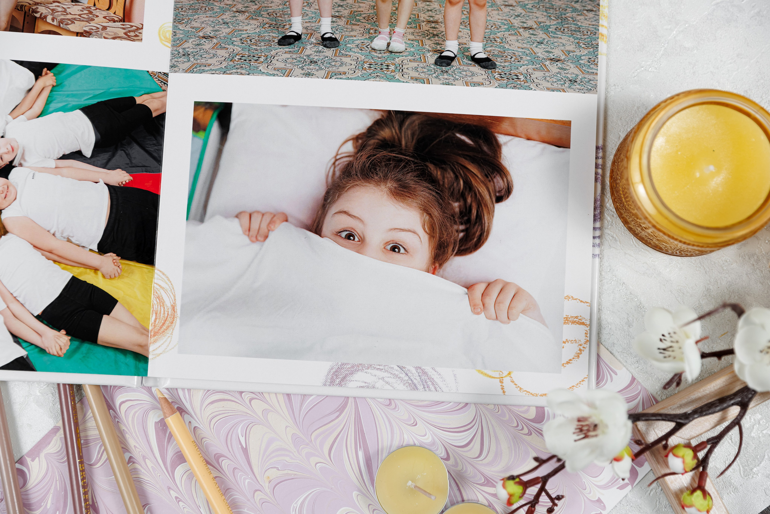 Выпускные альбомы в детский сад. Семейный и детский фотограф Комина Елена, Власиха, Одинцово