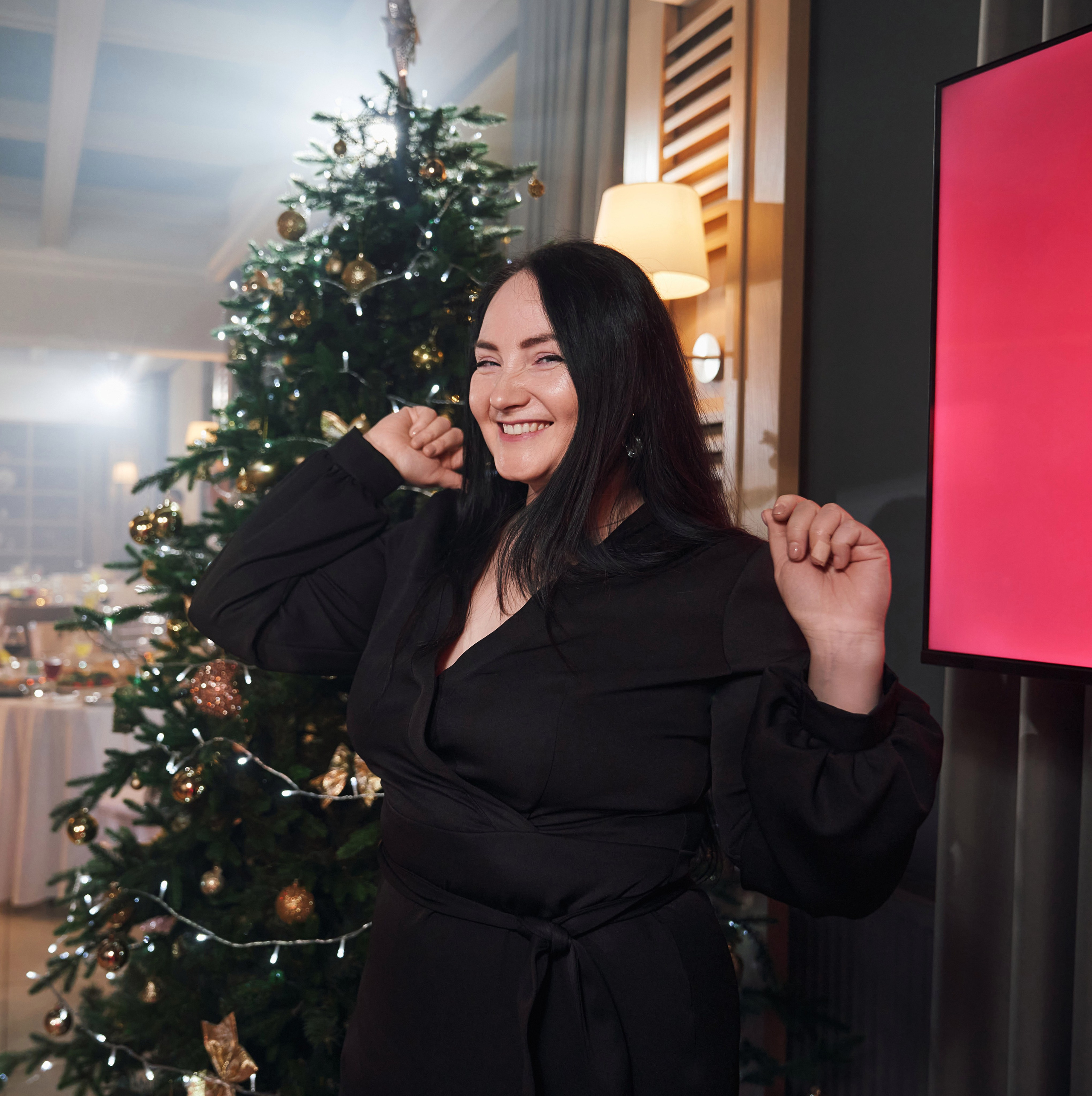 Новогодний корпоратив ДПС-Канцелярия в ресторане Медуза, Долгопрудный