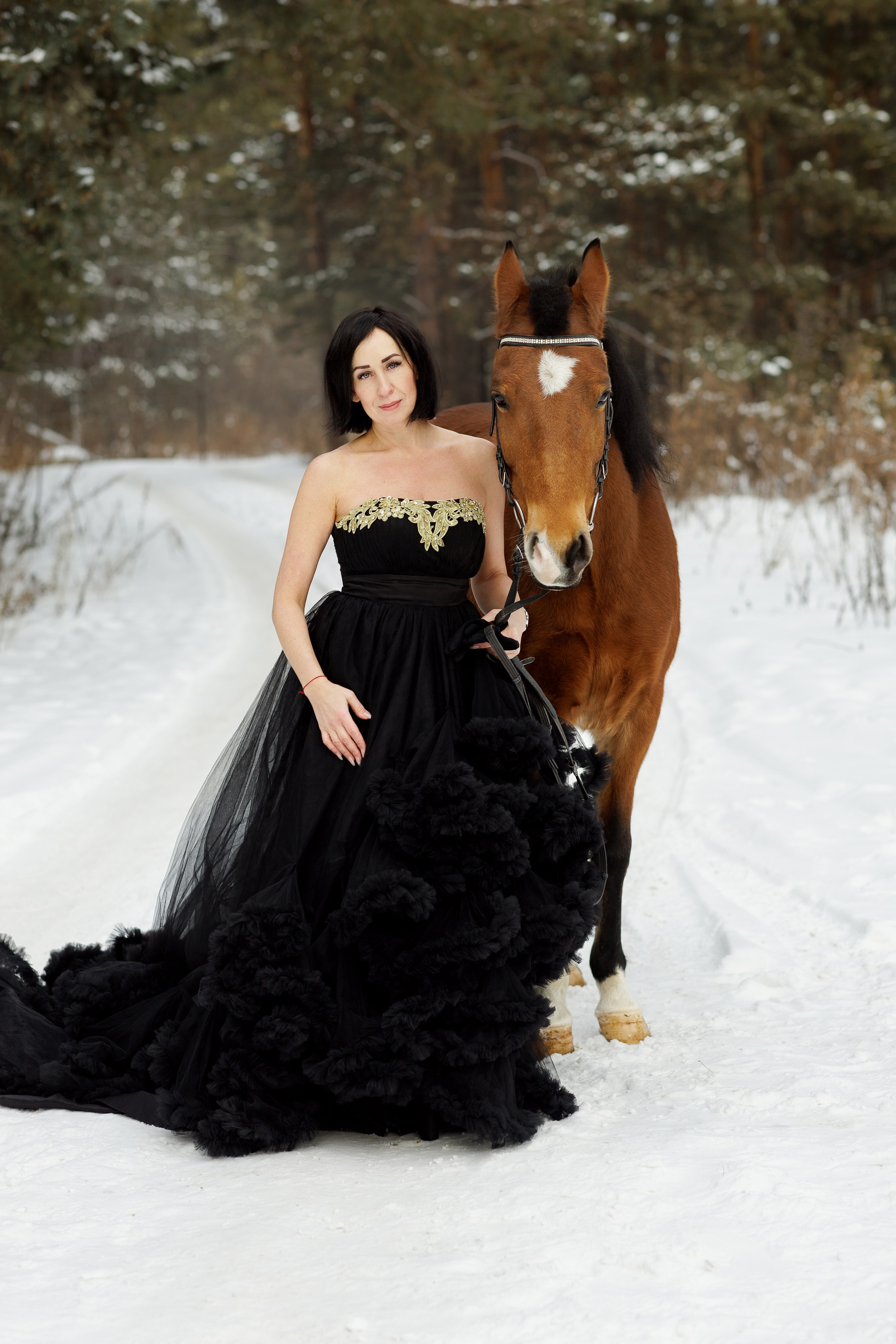 Фотосессия в зимнем лесу. Фотограф Ерохина Светлана — фотосессии в Екатеринбурге