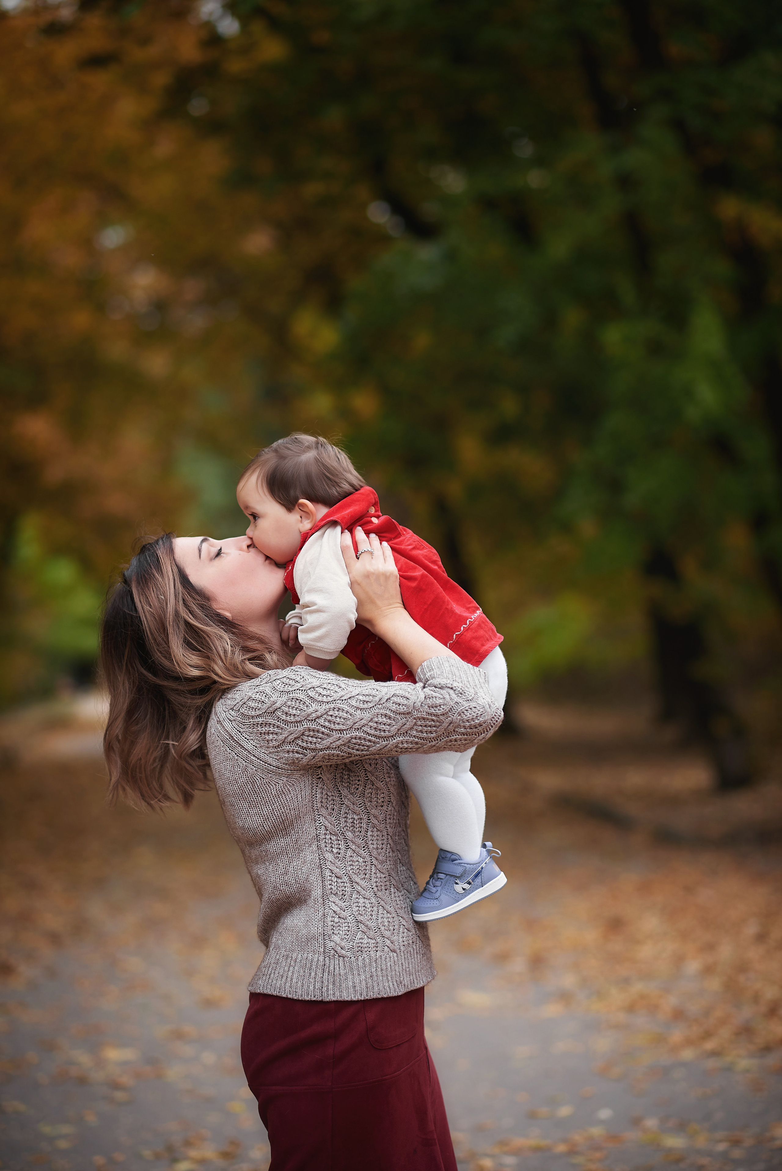 Осенняя прогулка Евгении и Евангелины. Семейный фотограф в Ростове-на-Дону Татьяна Литвинова