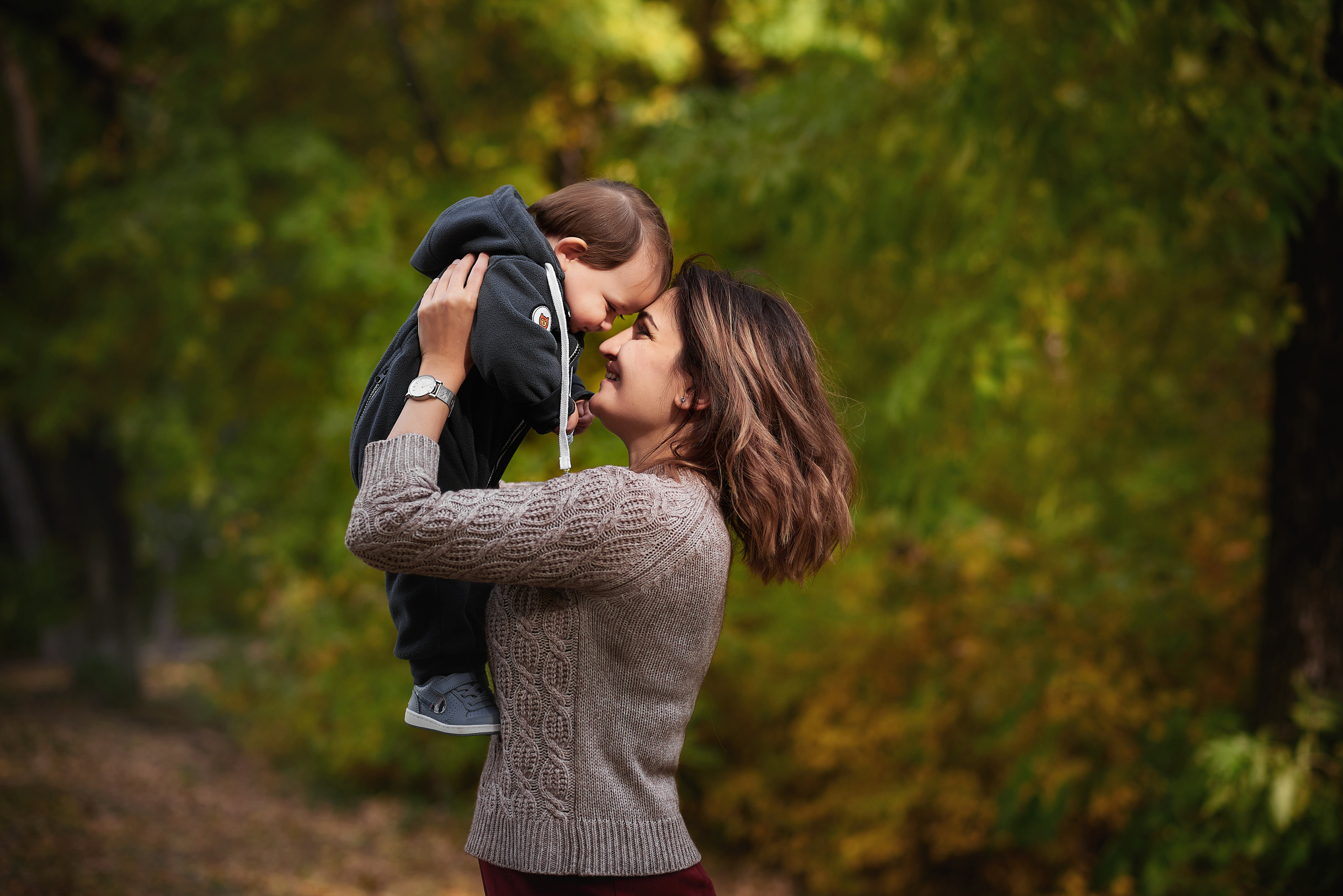 Осенняя прогулка Евгении и Евангелины. Семейный фотограф в Ростове-на-Дону Татьяна Литвинова