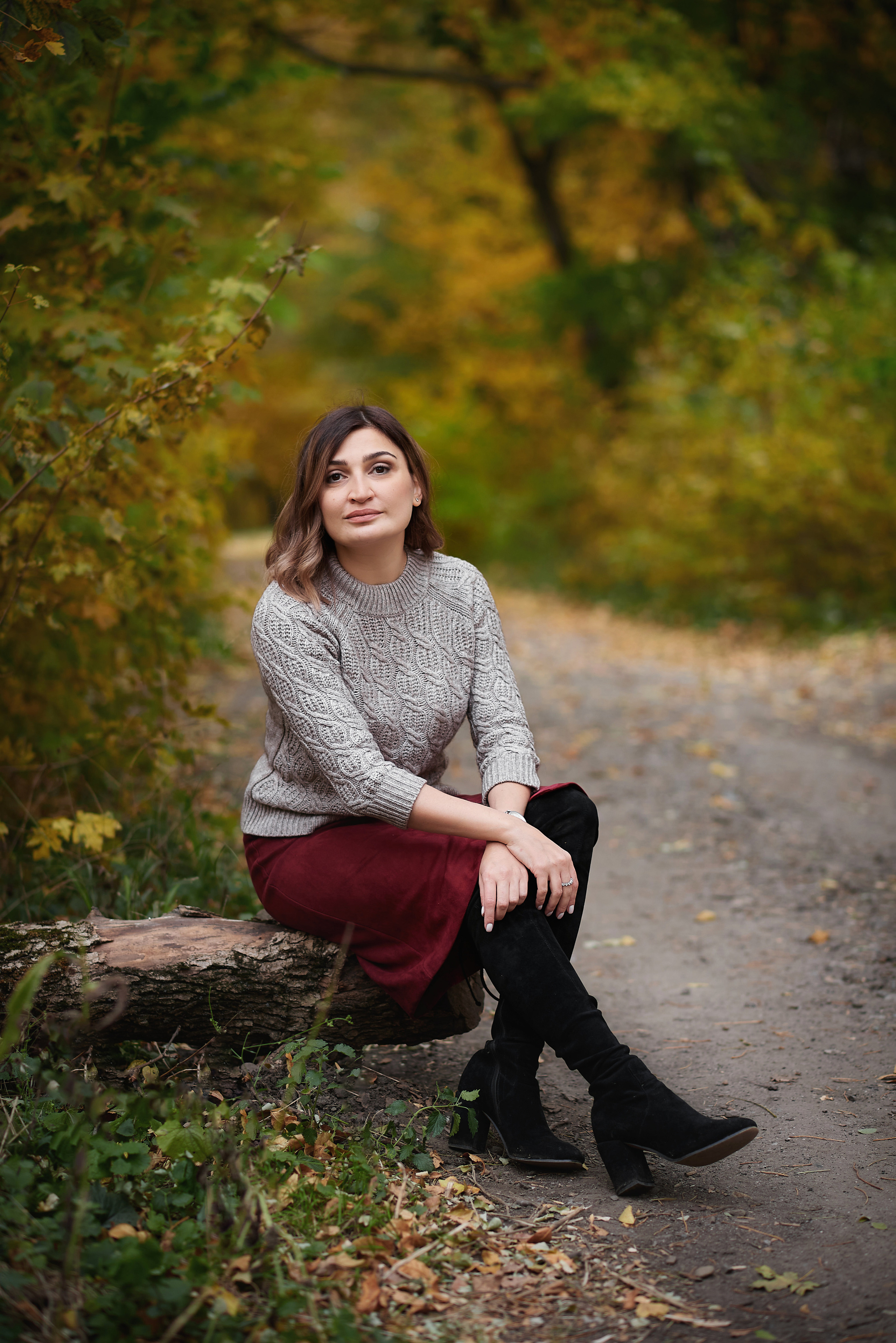 Осенняя прогулка Евгении и Евангелины. Семейный фотограф в Ростове-на-Дону Татьяна Литвинова