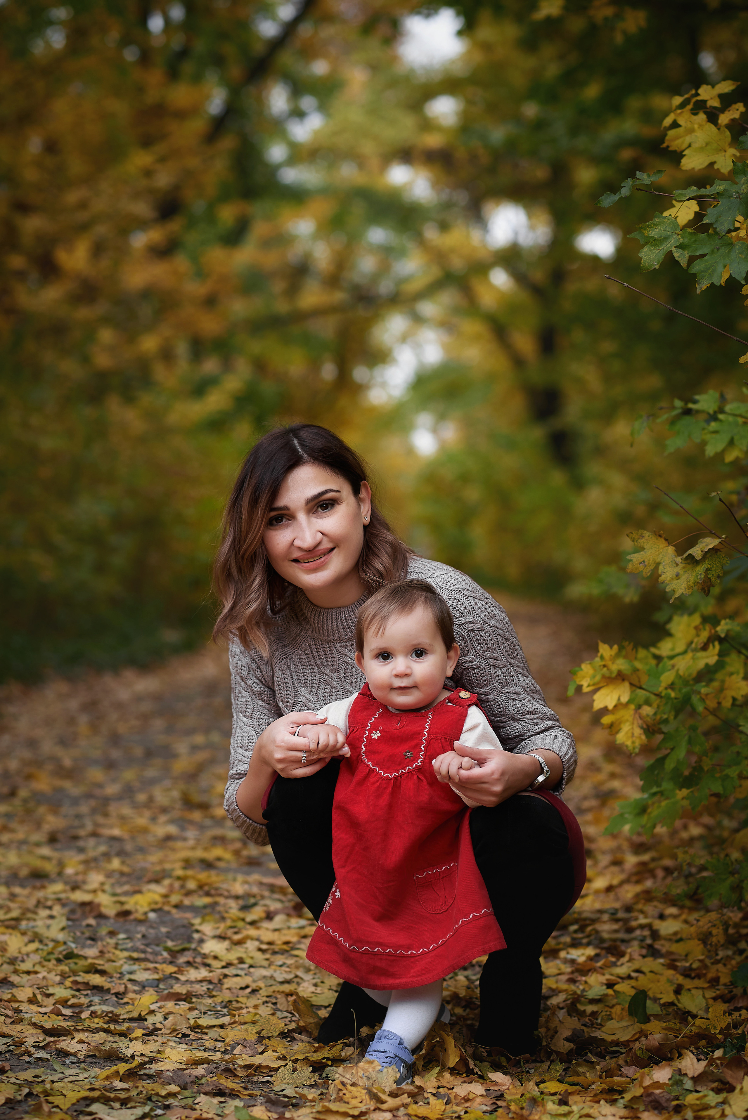 Осенняя прогулка Евгении и Евангелины. Семейный фотограф в Ростове-на-Дону Татьяна Литвинова